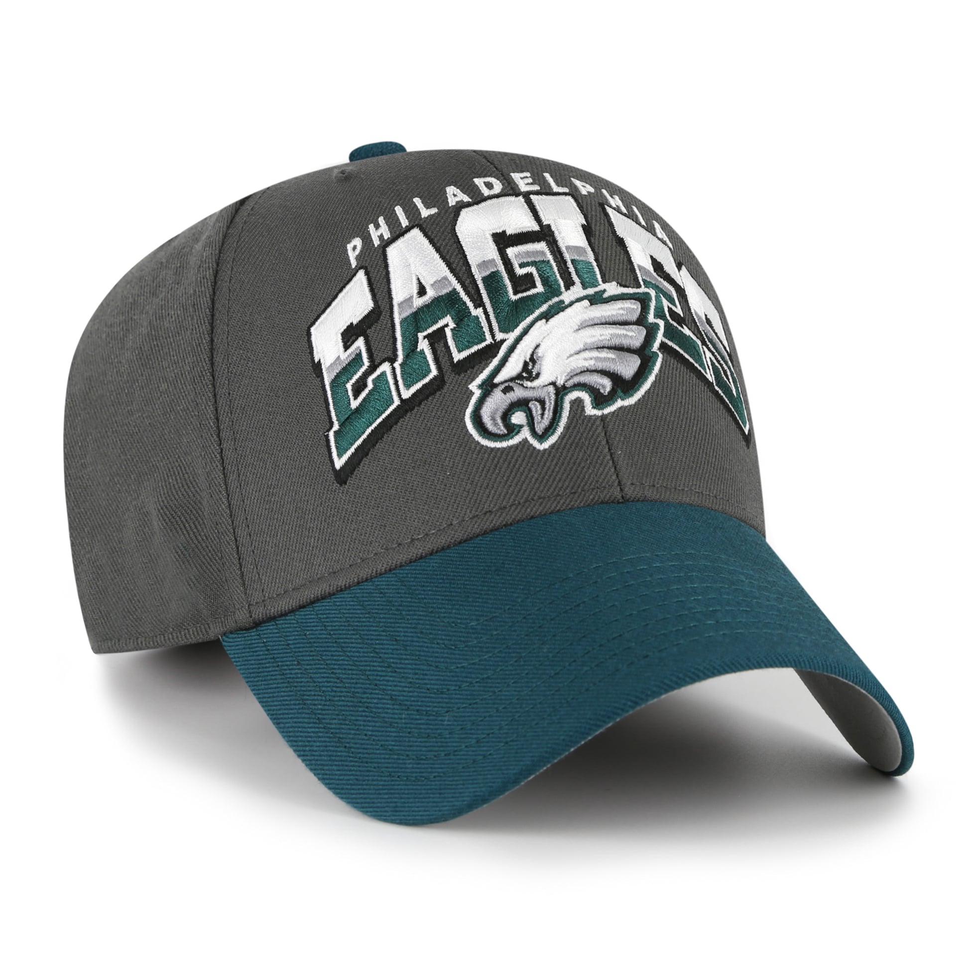 Casquette ajustable Philadelphia Eagles MVP '47 Charcoal pour homme