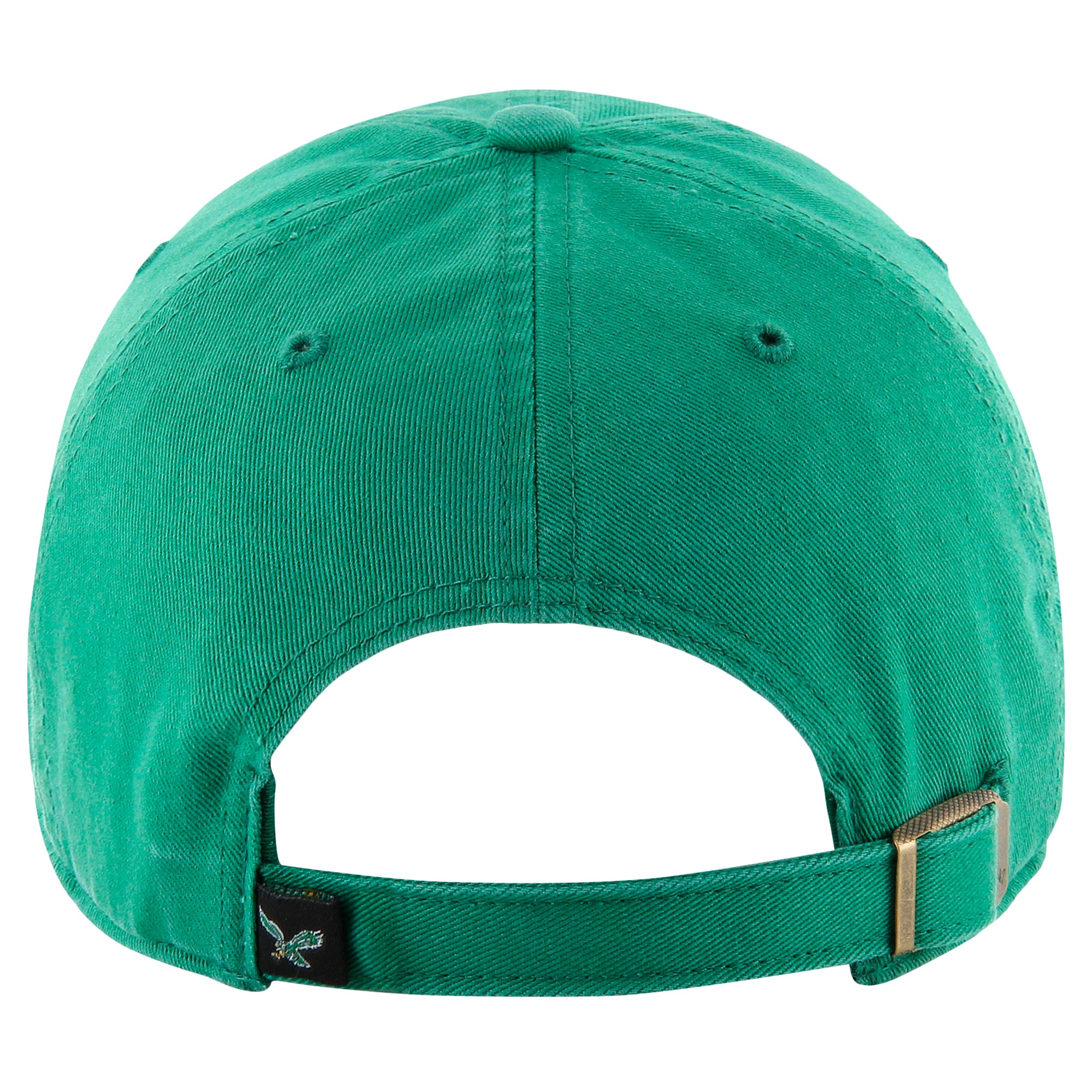 Men's '47 Kelly Green Philadelphia Eagles Clean Up Team Script Adjustable Hat