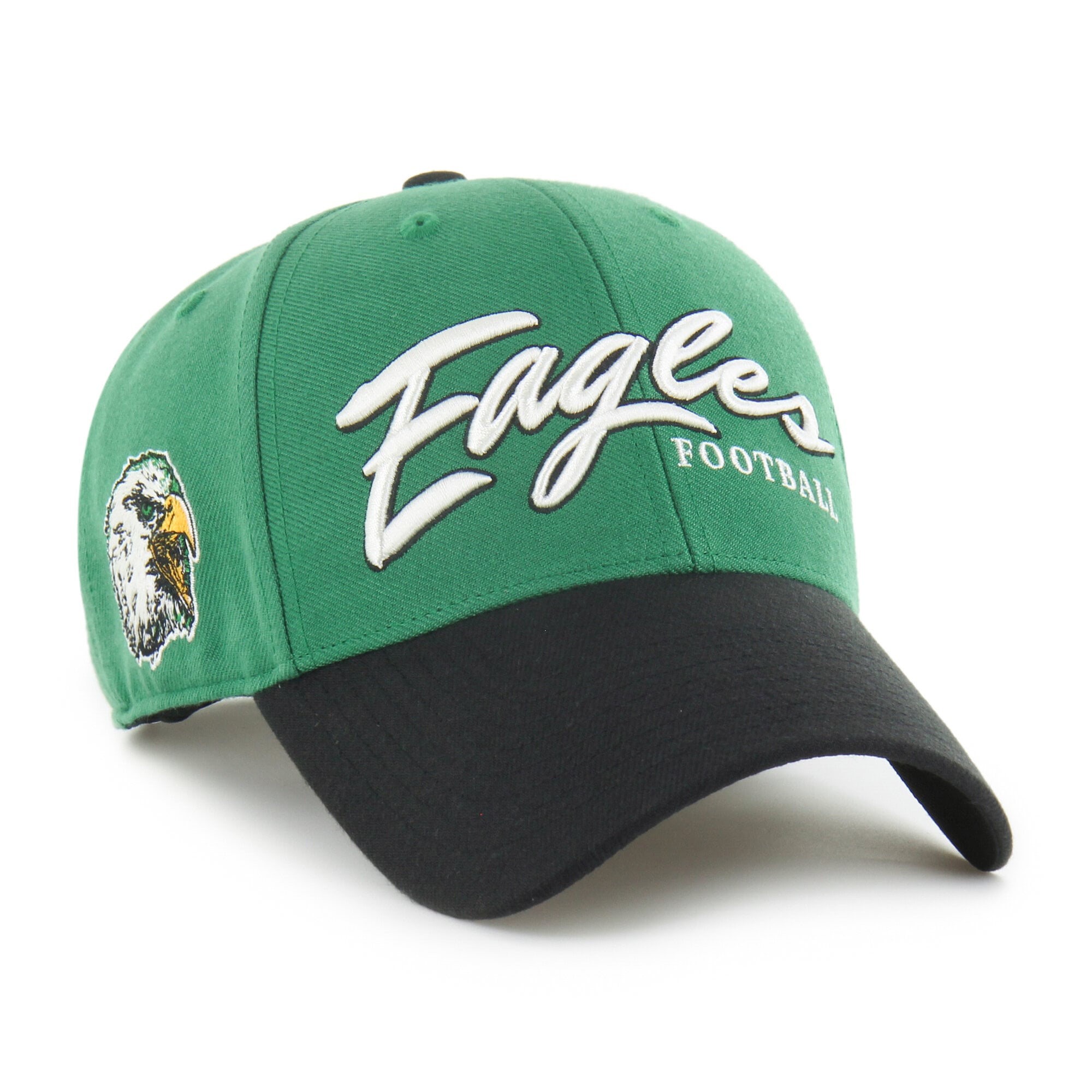 Casquette ajustable homme '47 Kelly Green Philadelphia Eagles Throwback MVP