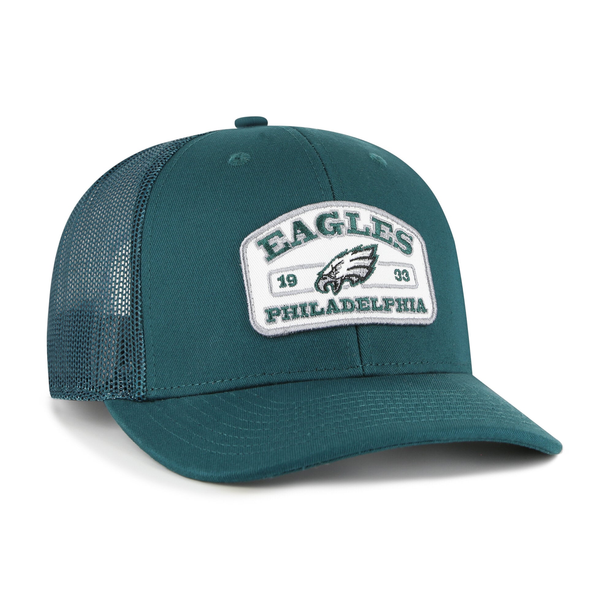 Men's '47 Midnight Green Philadelphia Eagles Roadway Adjustable Trucker Hat