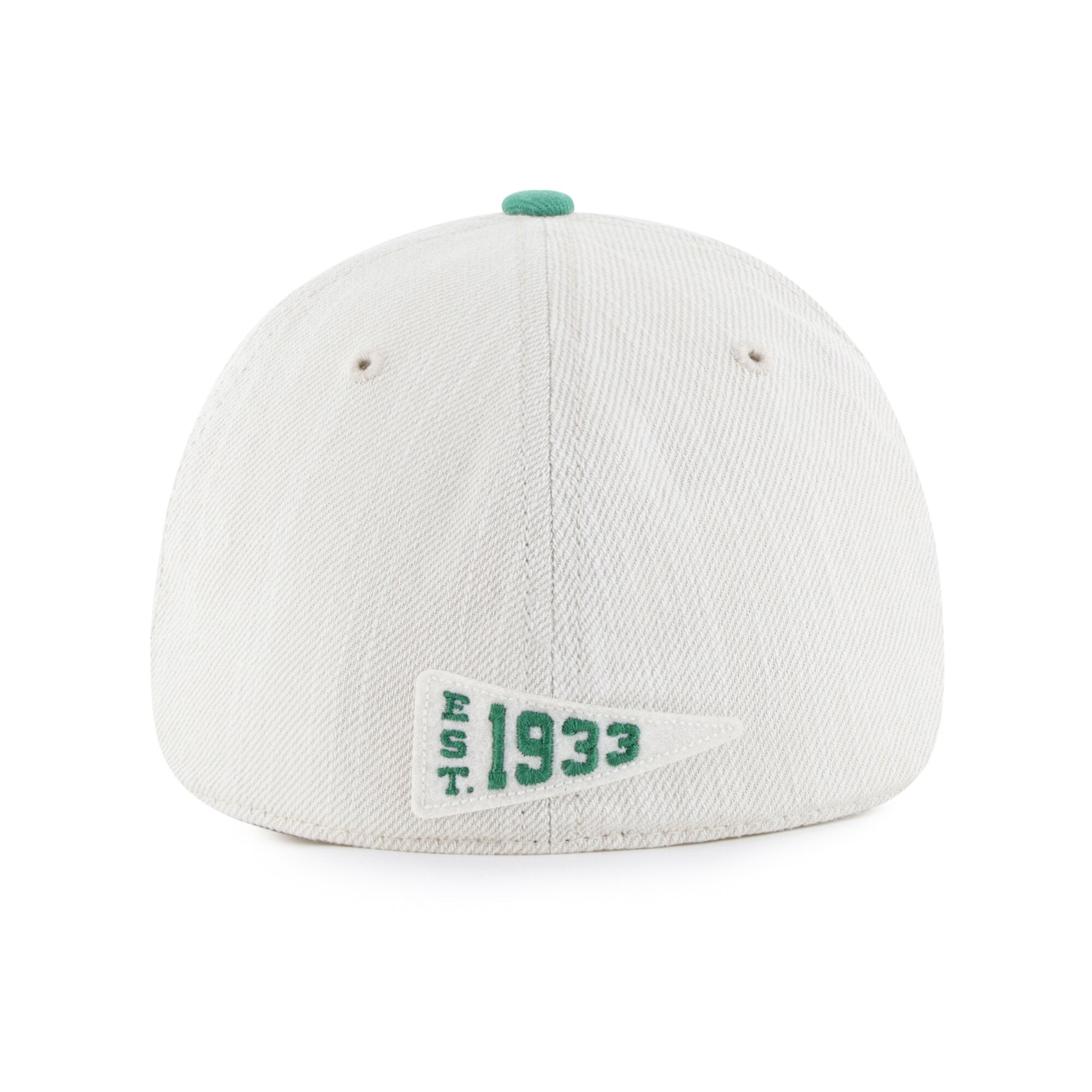 Men's '47 Natural Philadelphia Eagles Throwback Groton Franchise Fitted Hat
