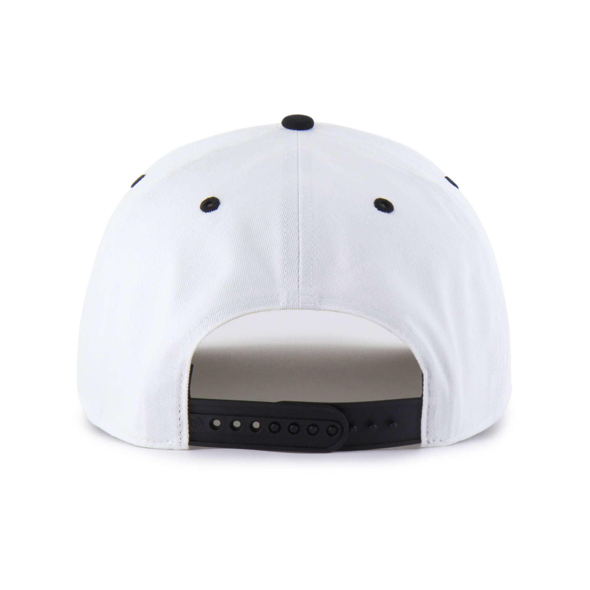 Men's '47 White/Black Philadelphia Eagles Roscoe Two-Toned Hitch Adjustable Hat