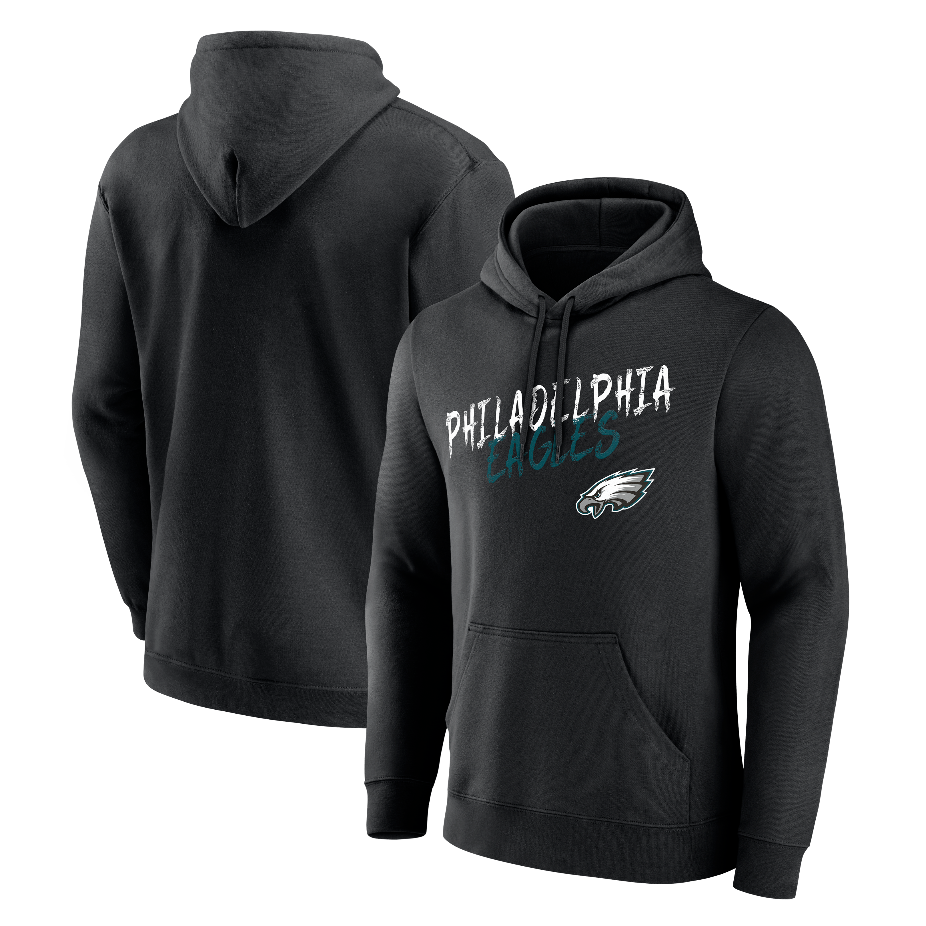 Men's Black Philadelphia Eagles Hustle Hoodie