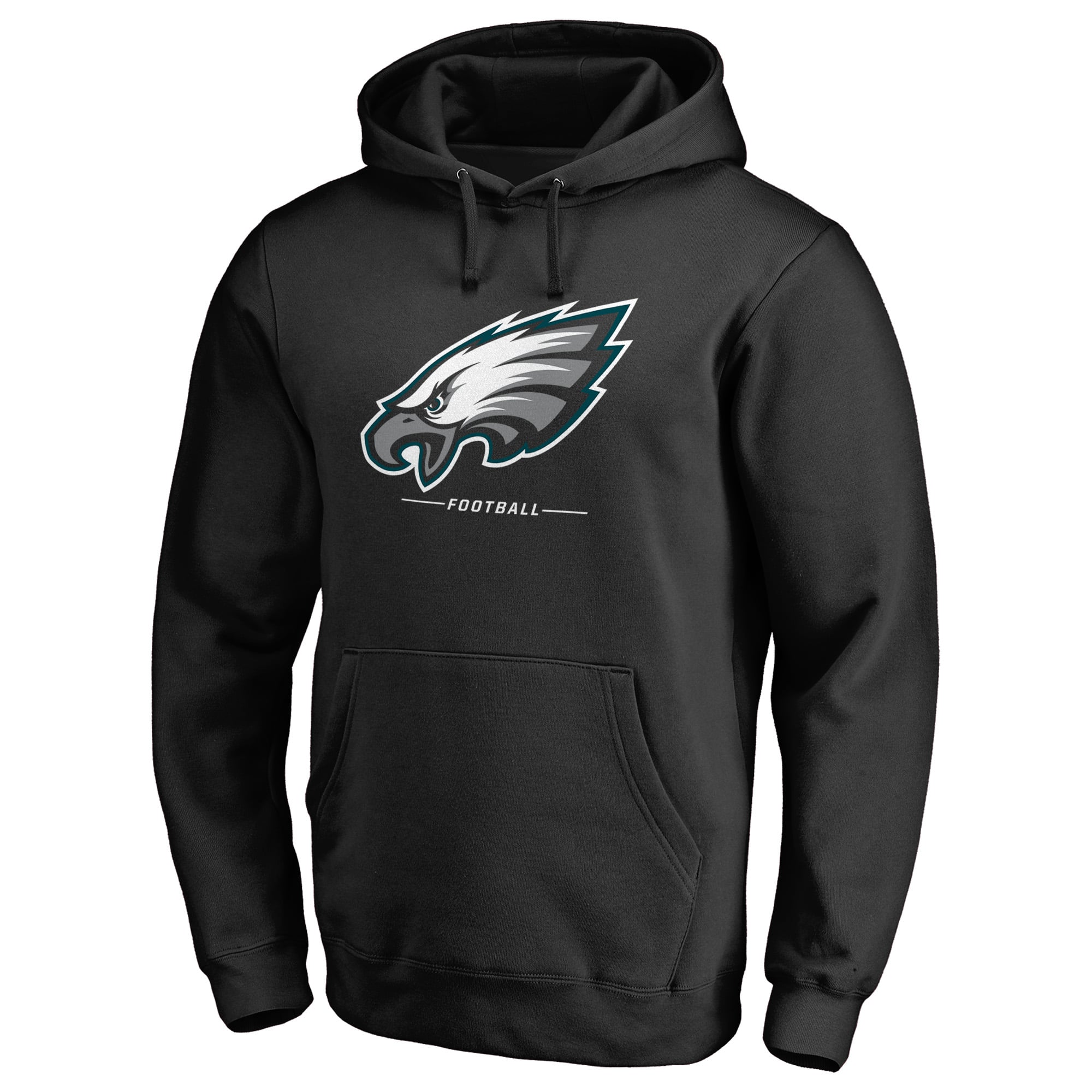 Sweat à capuche noir pour homme Philadelphia Eagles Team Lockup