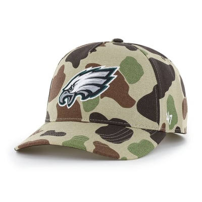 Philadelphia Eagles Carhartt x '47 Hitch Adjustable Hat - Duck Camo