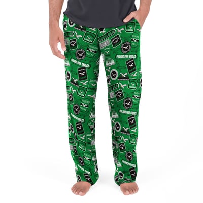 Philadelphia Eagles Concepts Sport Throwback Logo Grady Sleep Pants - Kelly Green
