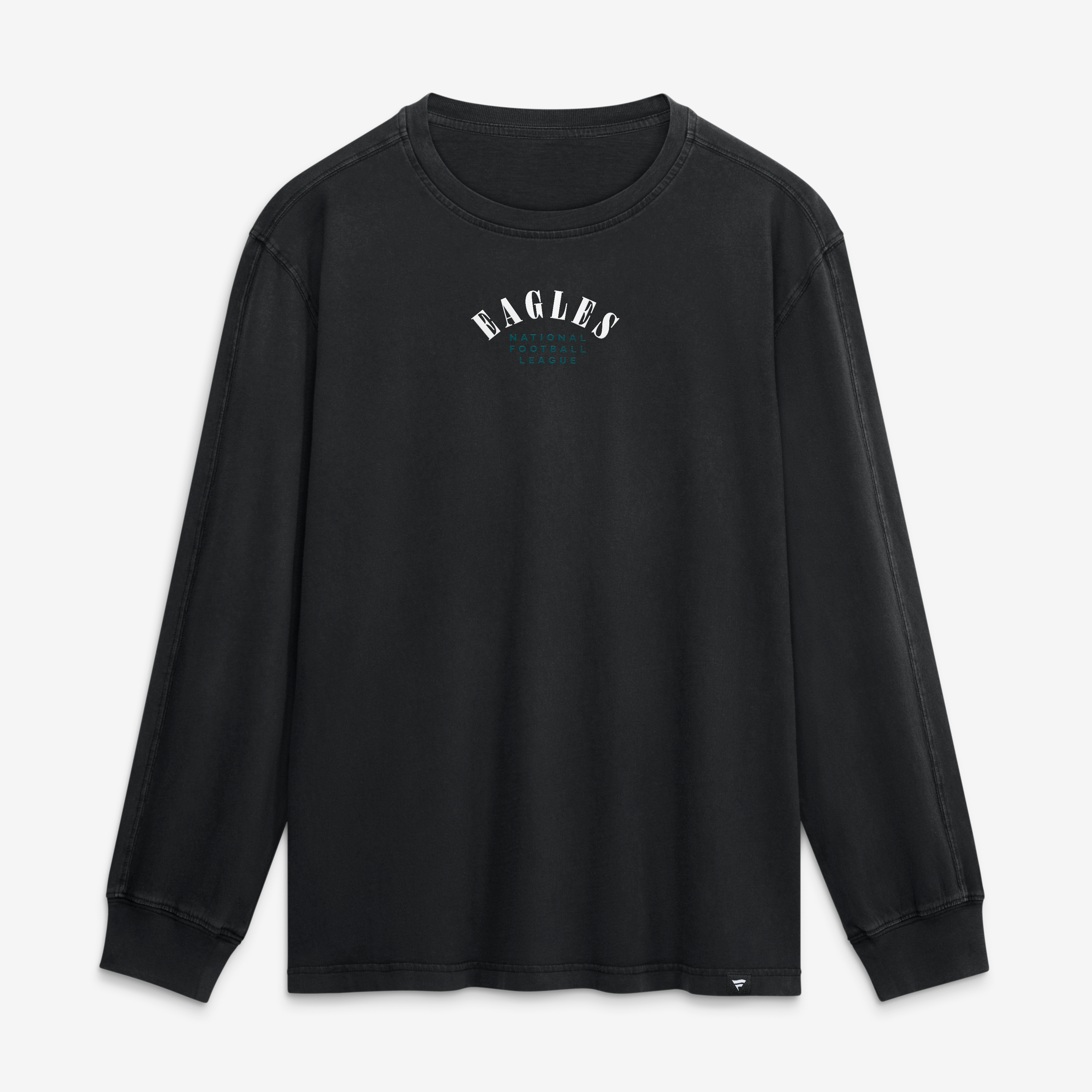 Men's Fanatics Black Philadelphia Eagles Relaxed Fullback Drive Long Sleeve Fashion Top