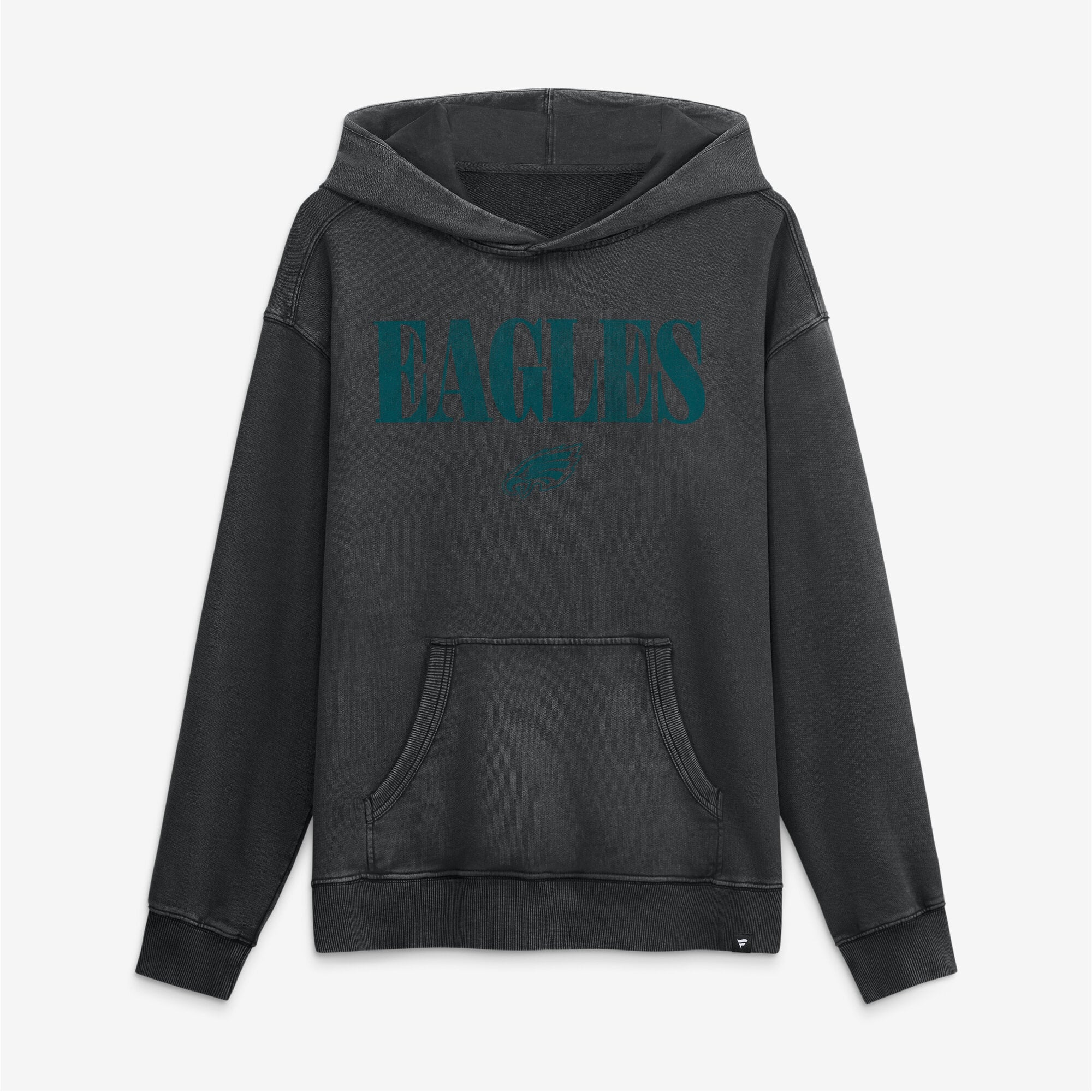 Men's Fanatics Black Philadelphia Eagles Relaxed Intense Rivalry French Terry Hoodie