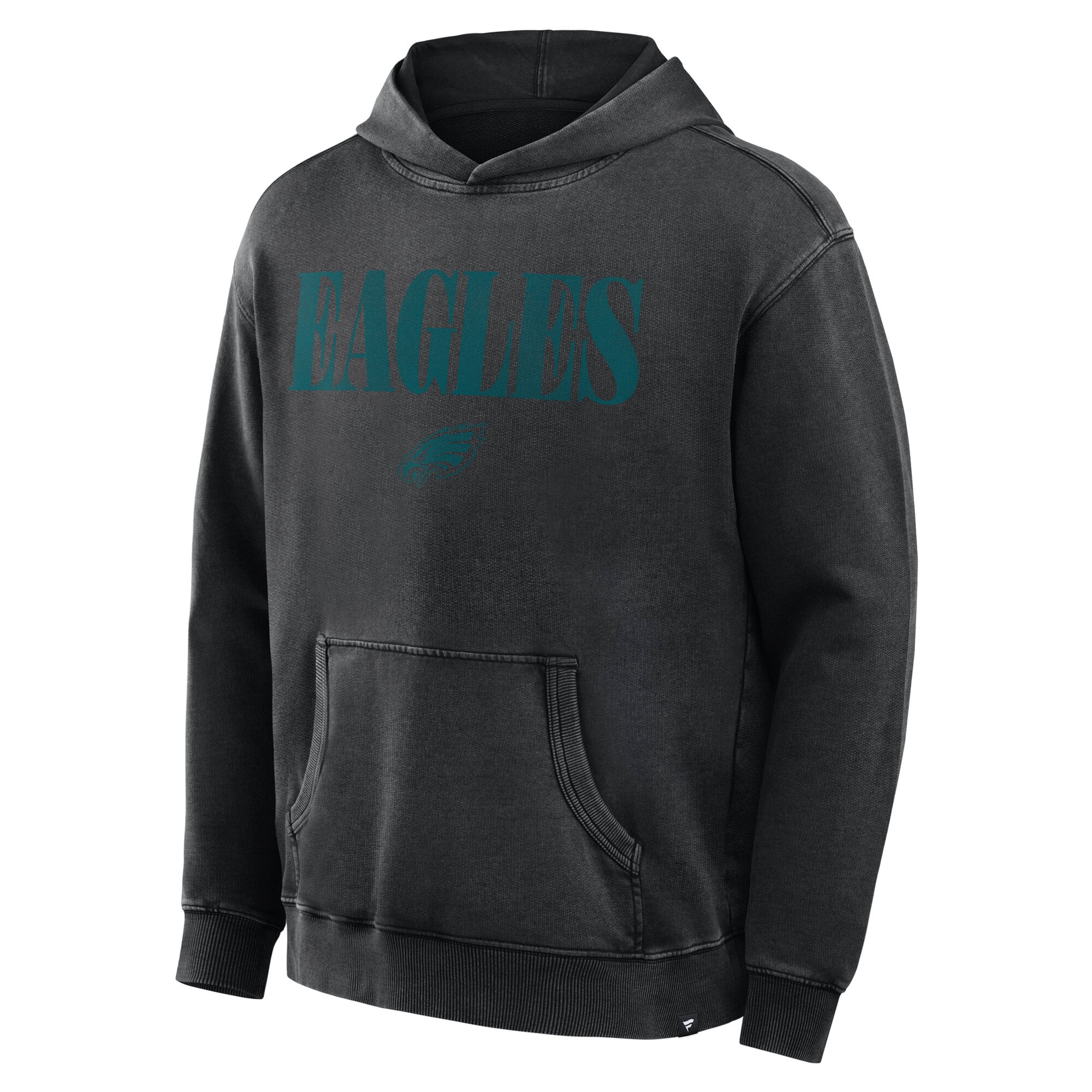Men's Fanatics Black Philadelphia Eagles Relaxed Intense Rivalry French Terry Hoodie