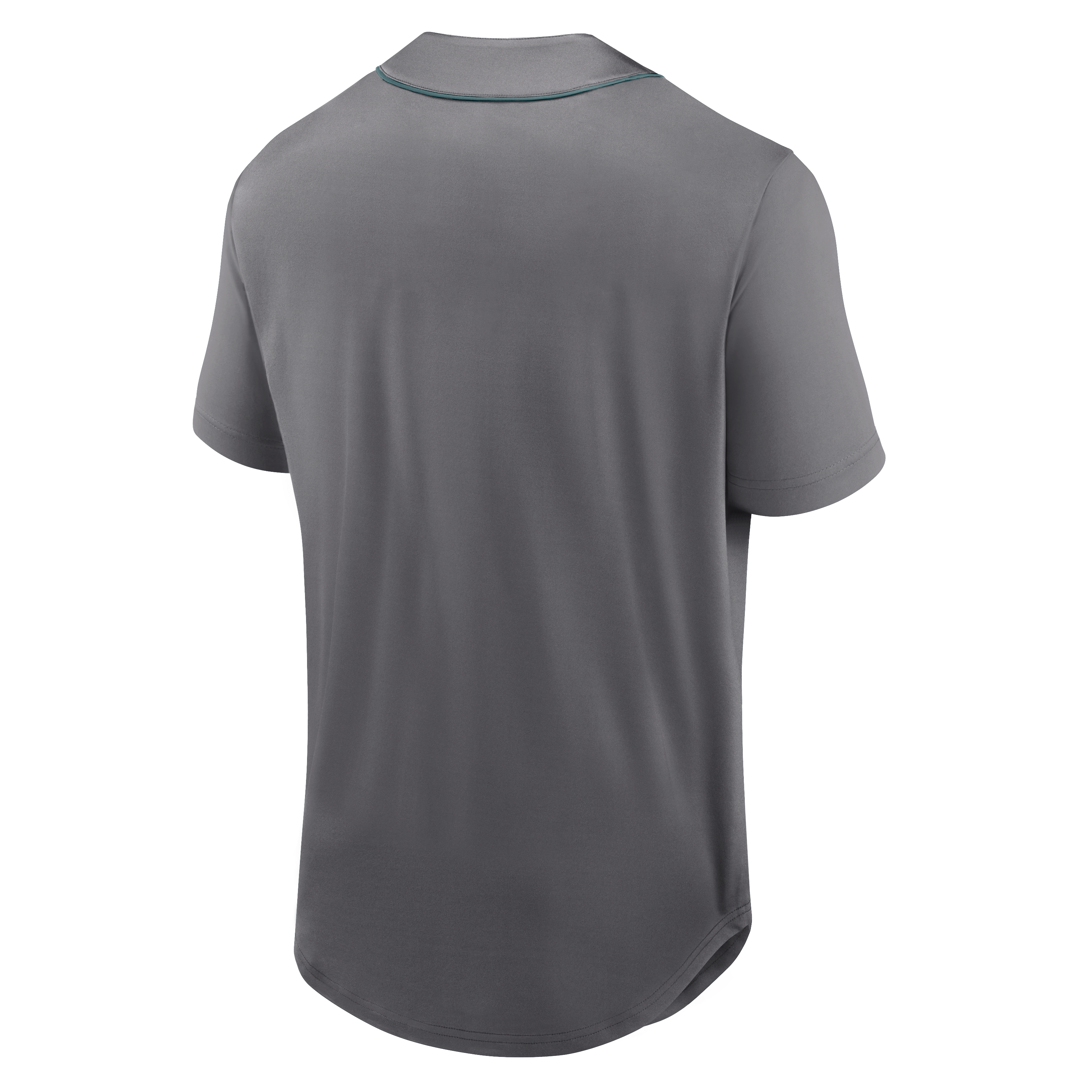 Men's Fanatics Gray Philadelphia Eagles After Hours Button-Up Baseball Top