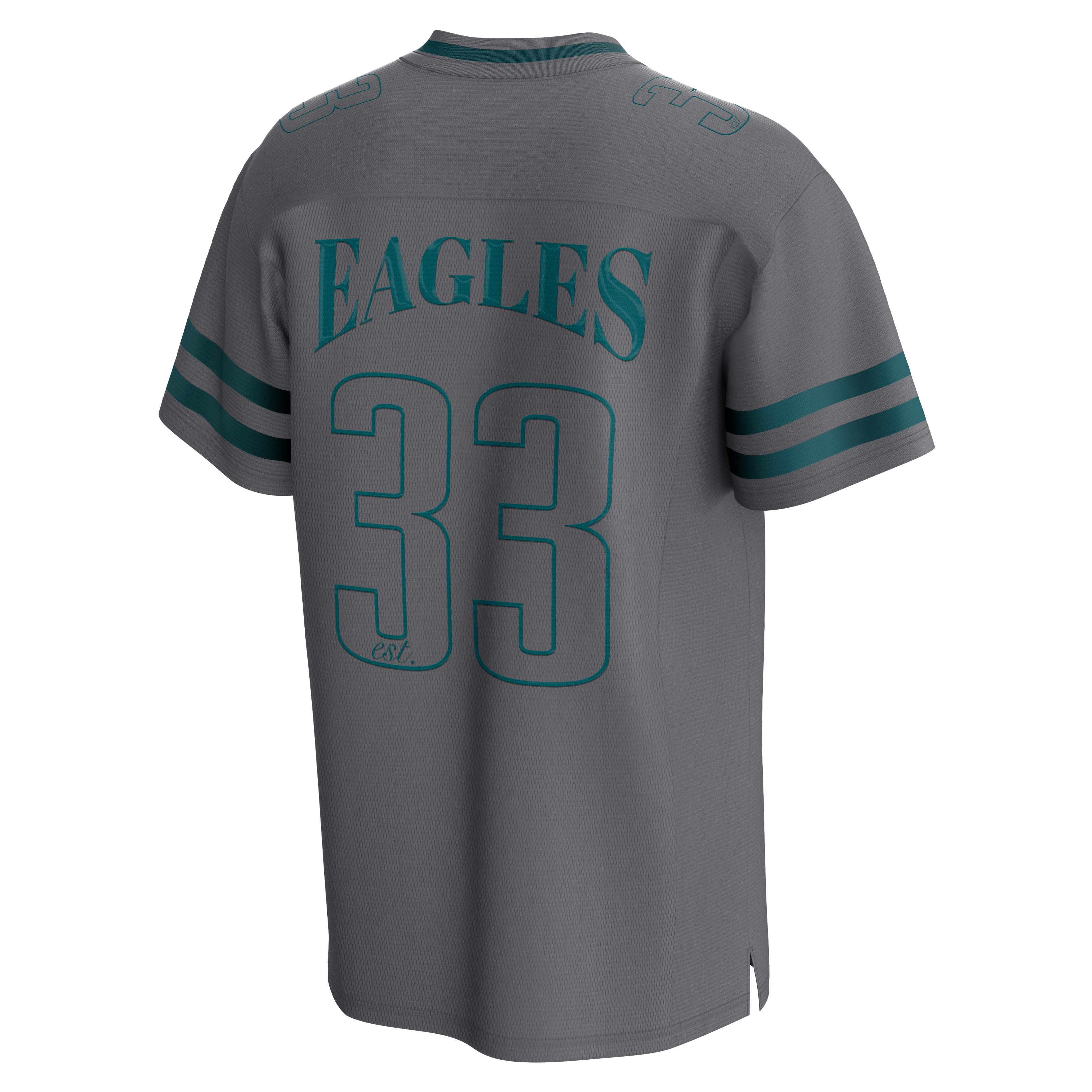Men's Fanatics Gray Philadelphia Eagles After Hours Fashion Mesh Top