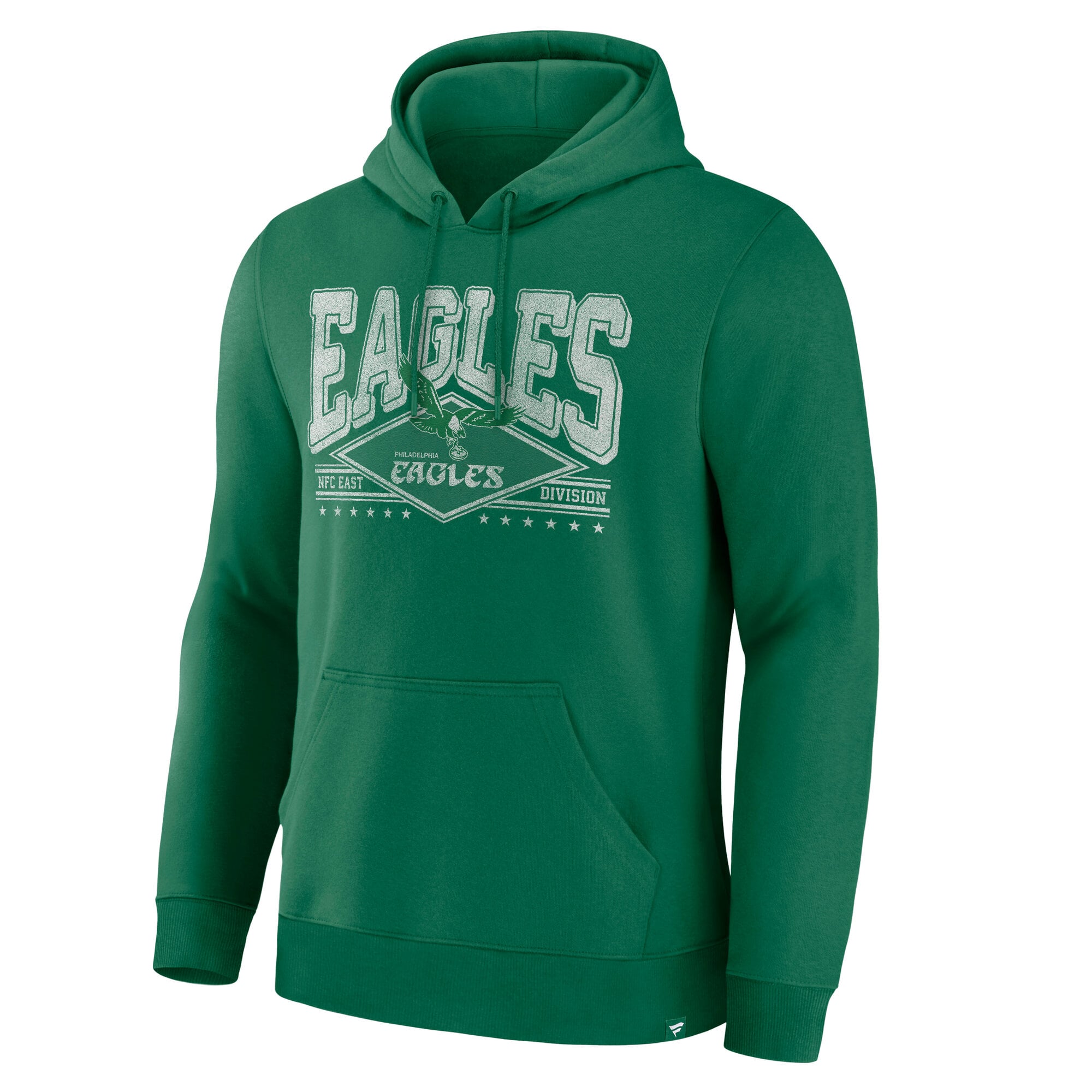 Men's Fanatics Kelly Green Philadelphia Eagles Delay Of The Game Legacy Fleece Hoodie