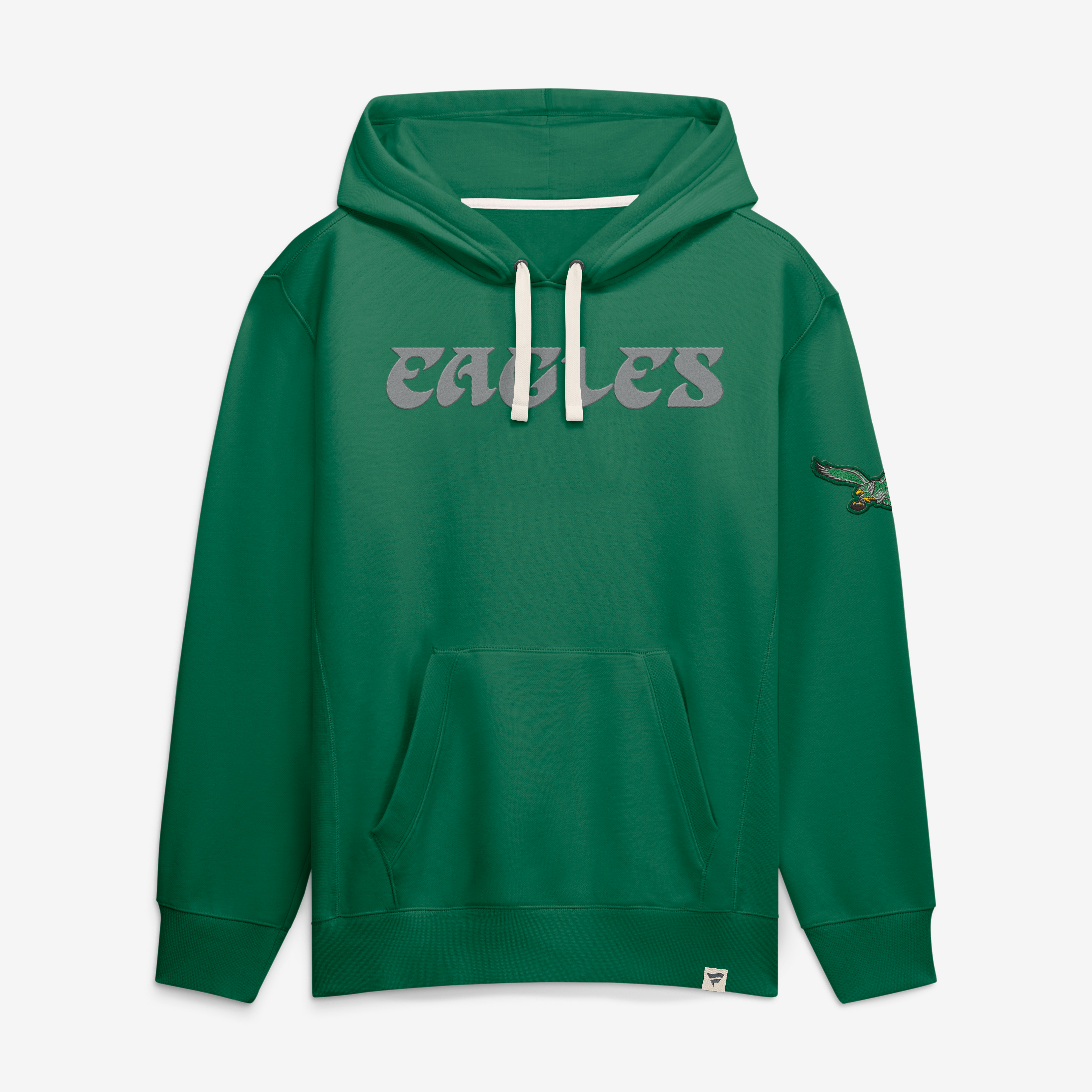 Men's Fanatics Kelly Green Philadelphia Eagles Heavyweight Heritage Hoodie