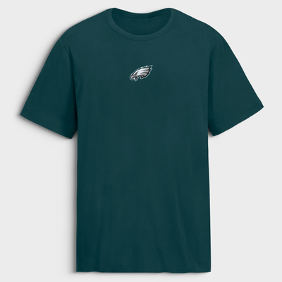 Philadelphia Eagles Fanatics Between The Numbers Legacy T-Shirt - Midnight Green