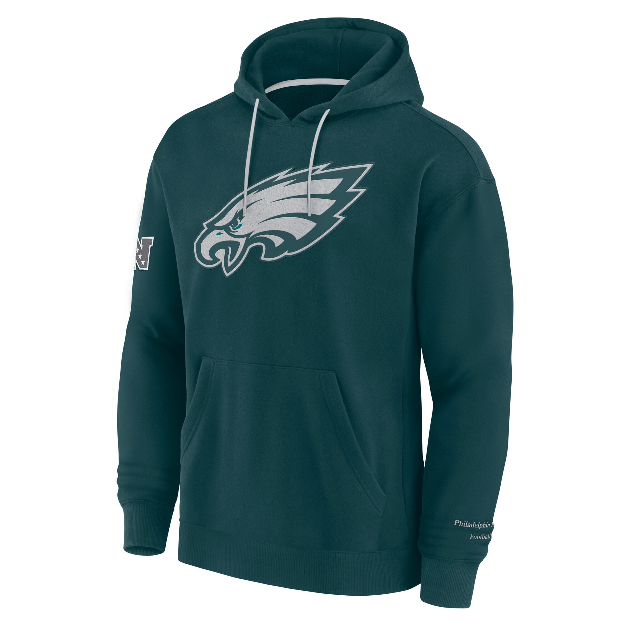 Men's Fanatics Midnight Green Philadelphia Eagles Elements Pace Pullover Hoodie