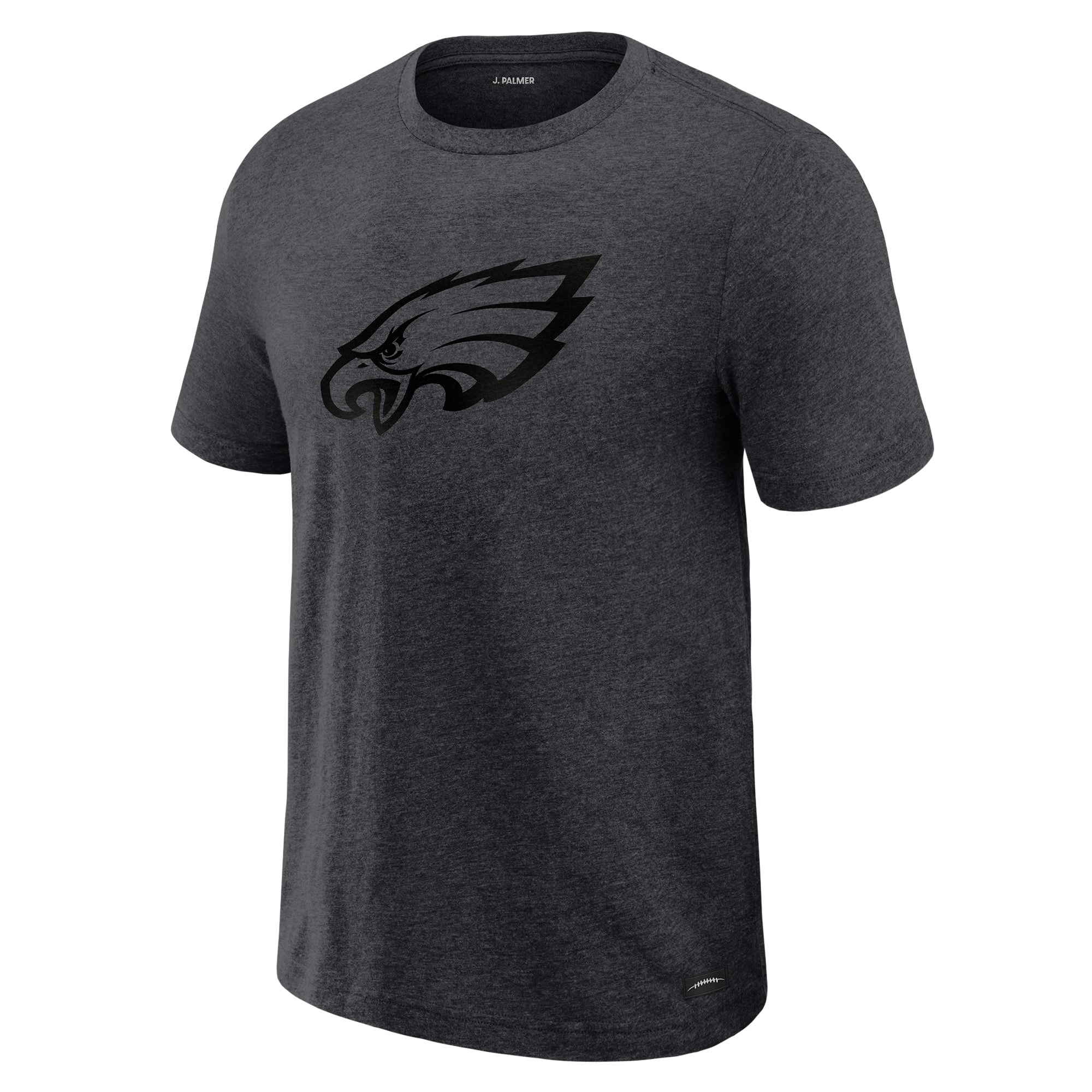 Men's J. Palmer  Graphite Philadelphia Eagles Players Lounge Tri-Blend T-Shirt