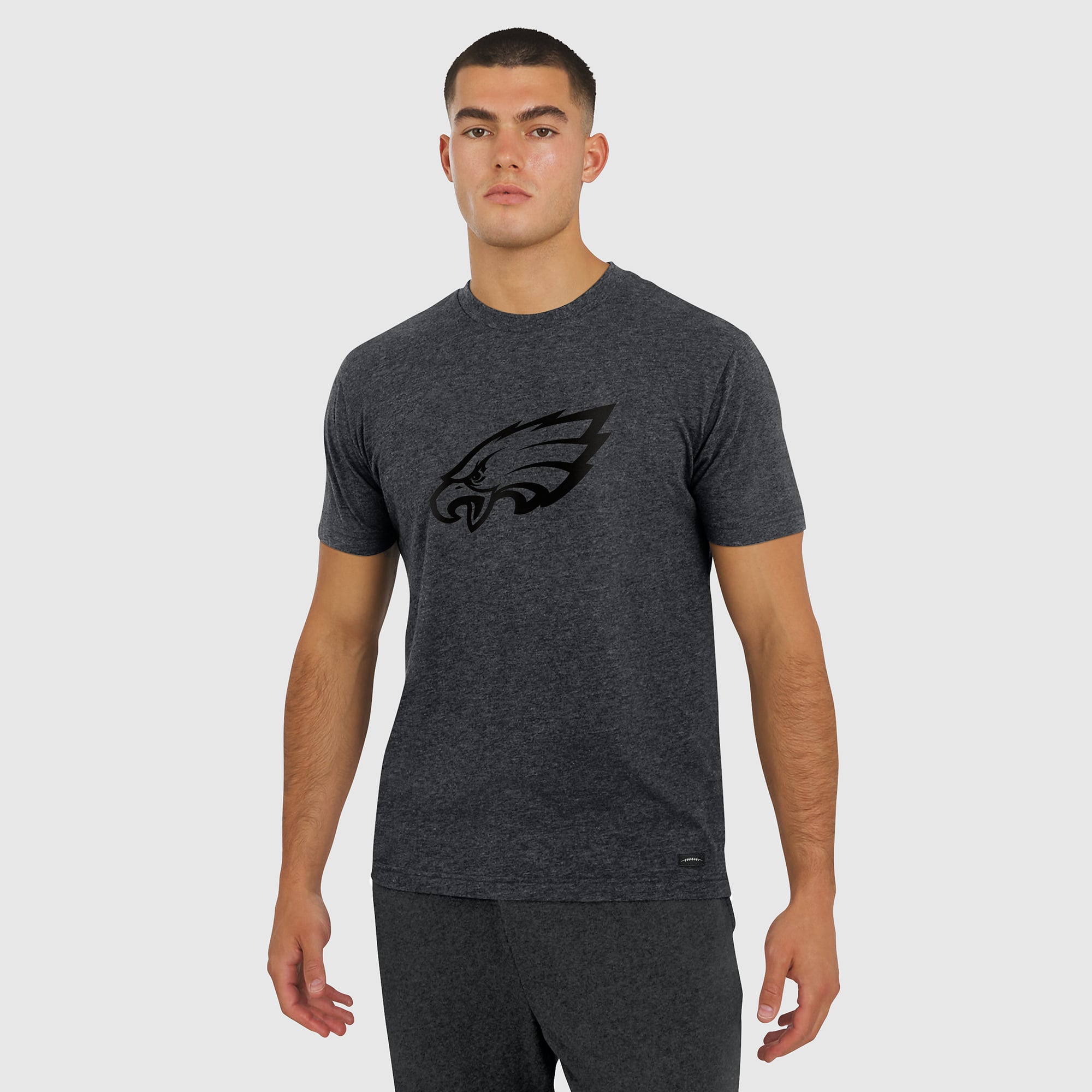 Men's J. Palmer  Graphite Philadelphia Eagles Players Lounge Tri-Blend T-Shirt