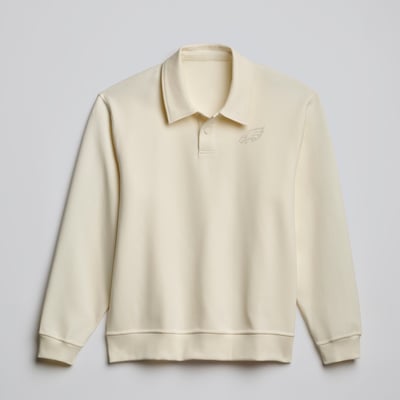  Philadelphia Eagles lululemon Grand Standard Long Sleeve Polo - Coconut Ivory