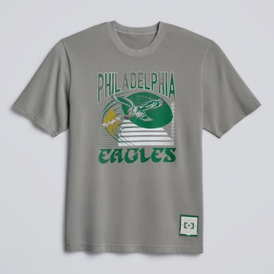 Philadelphia Eagles lululemon Heavyweight Cotton T-Shirt - Dilute Wash Pavement Grey