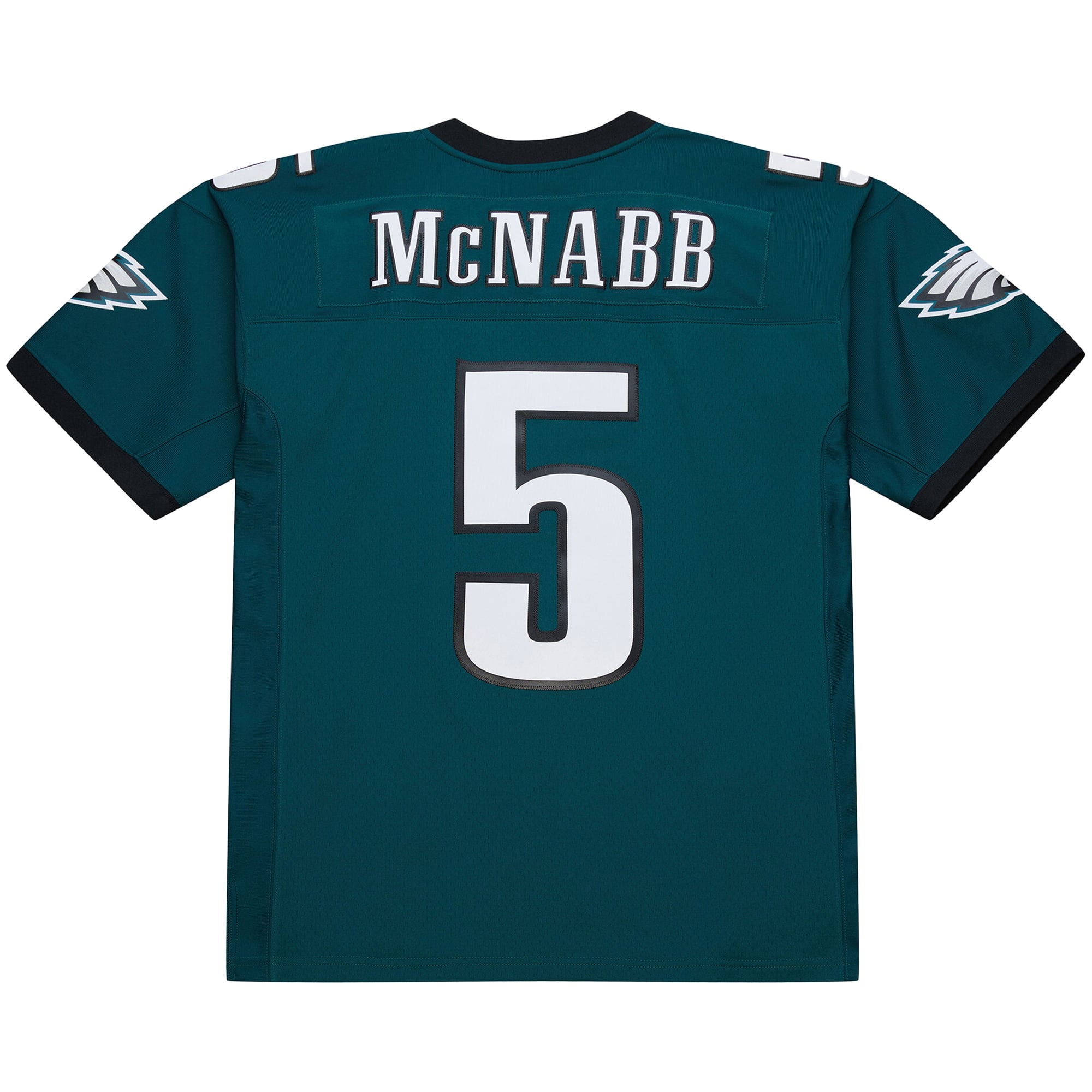 Maillot réplique Mitchell & Ness Donovan McNabb vert nuit des Philadelphia Eagles 1999 Legacy pour homme