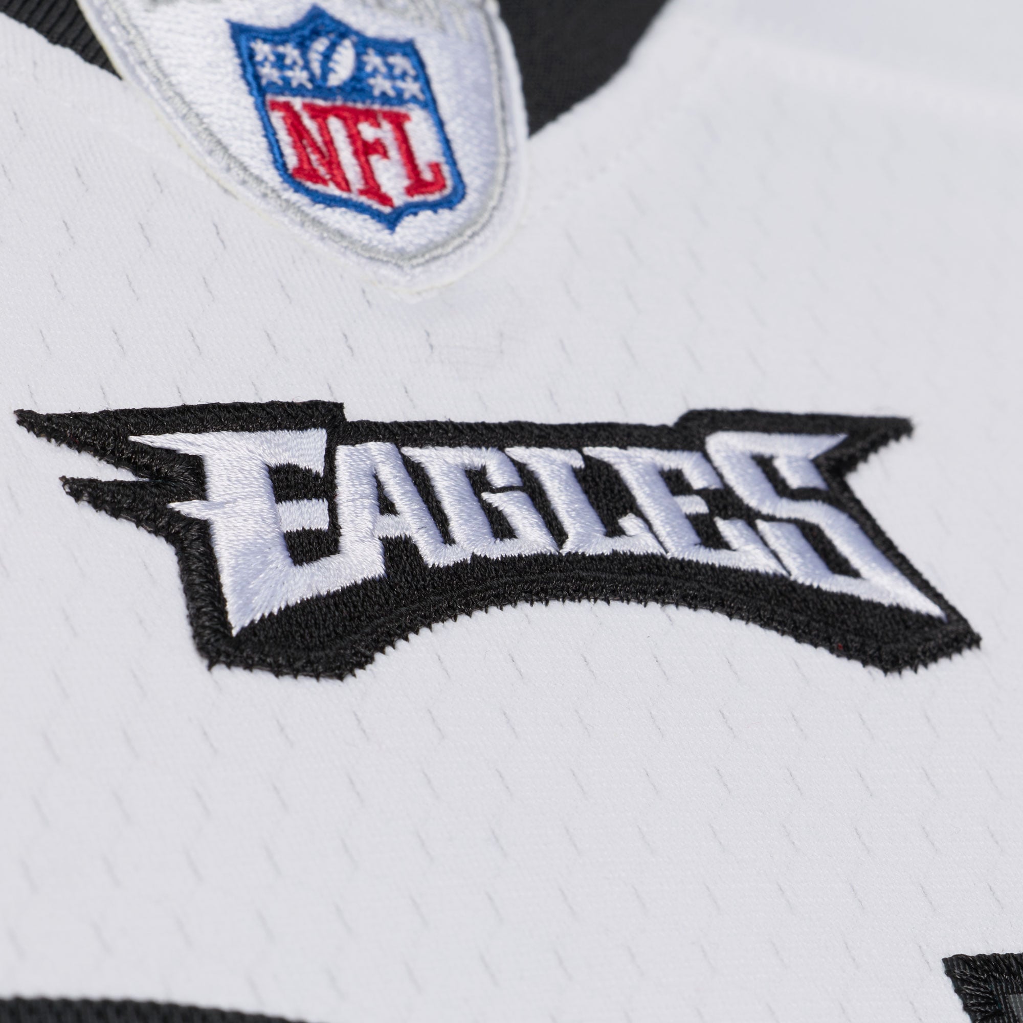 Maillot réplique Legacy 2011 de Jason Kelce, blanc, Mitchell & Ness, Philadelphia Eagles, pour homme, grandes tailles
