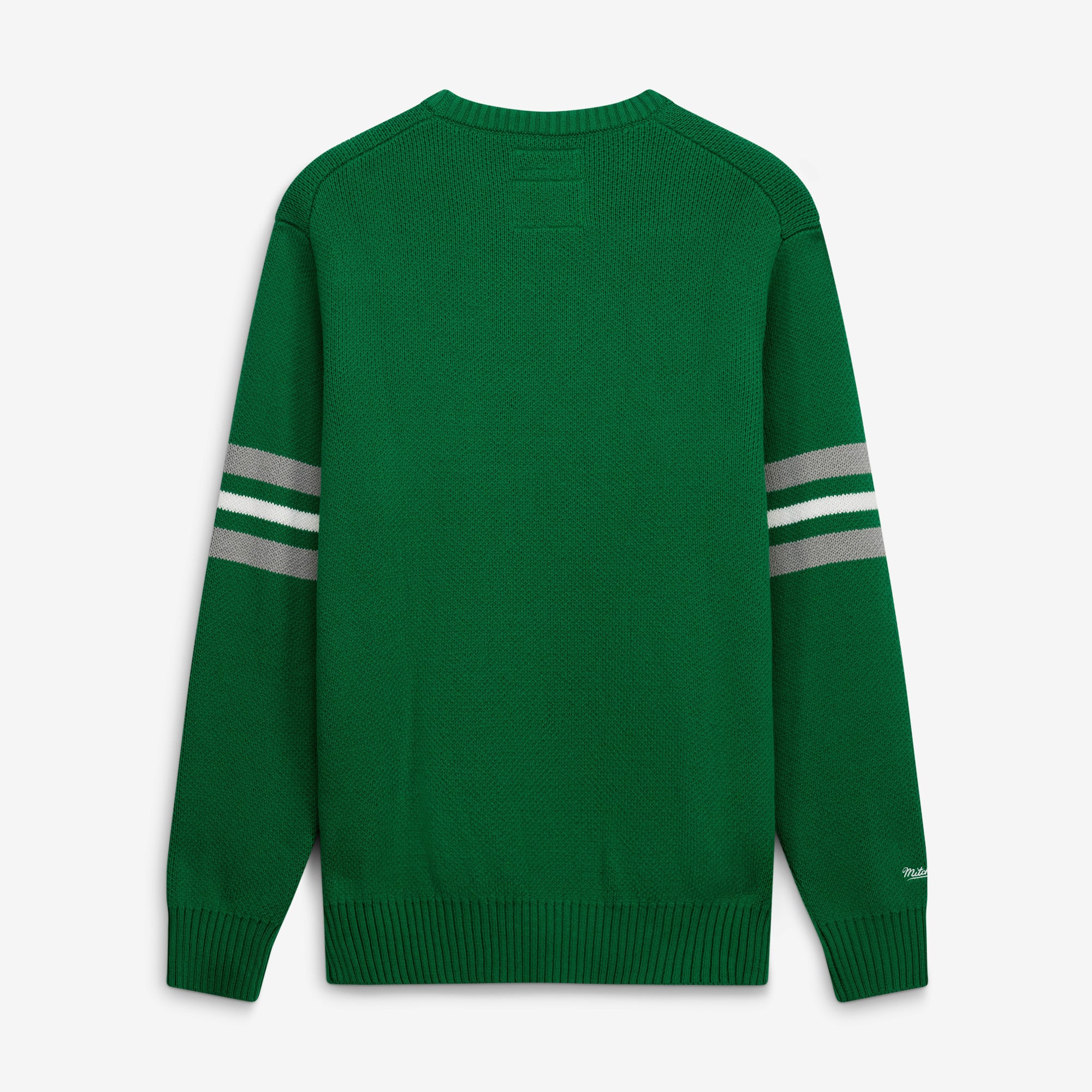 Men's Mitchell & Ness  Kelly Green Philadelphia Eagles Head Coach Sweater