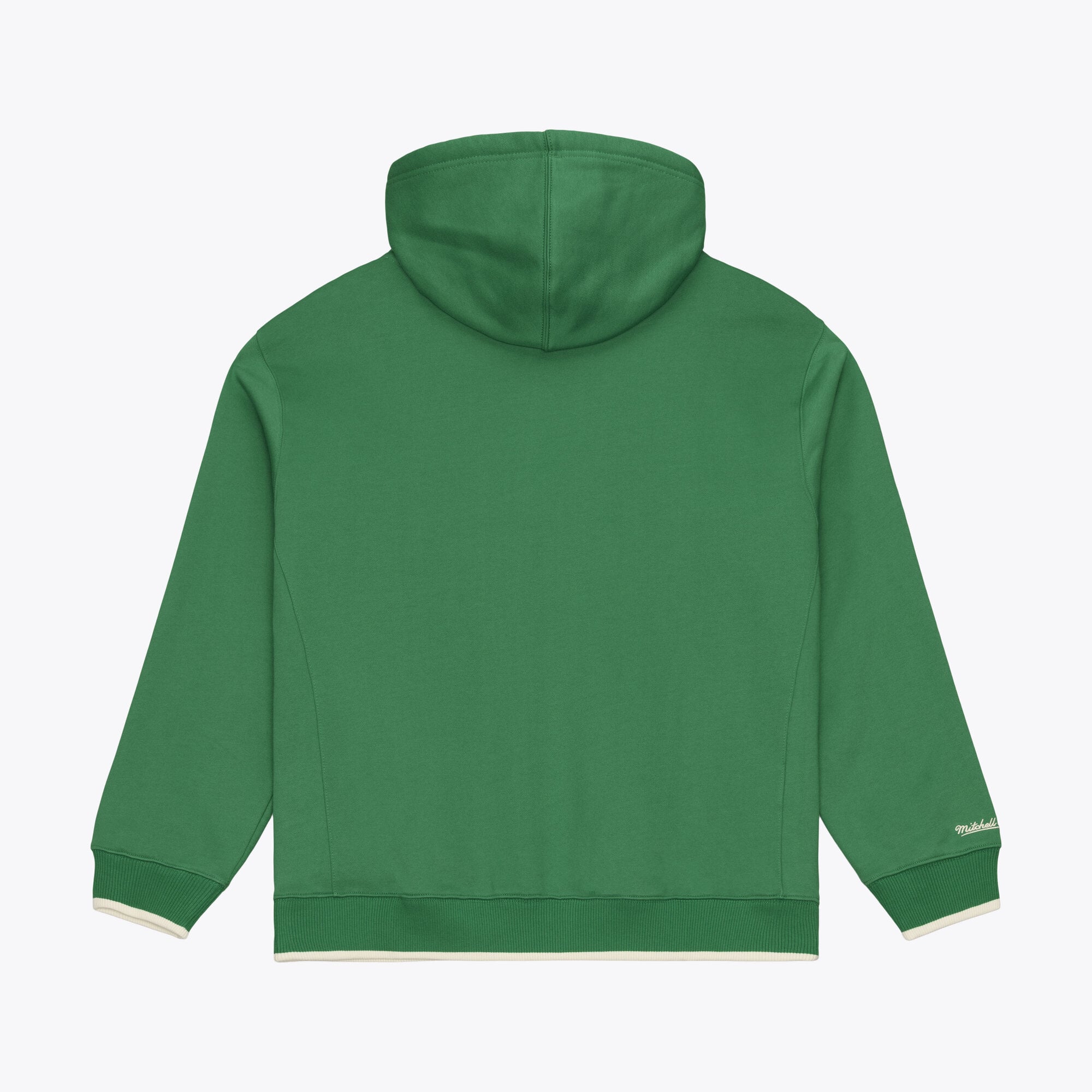 Sweat à capuche en polaire épaisse Mitchell & Ness vert Kelly pour homme, Philadelphia Eagles.