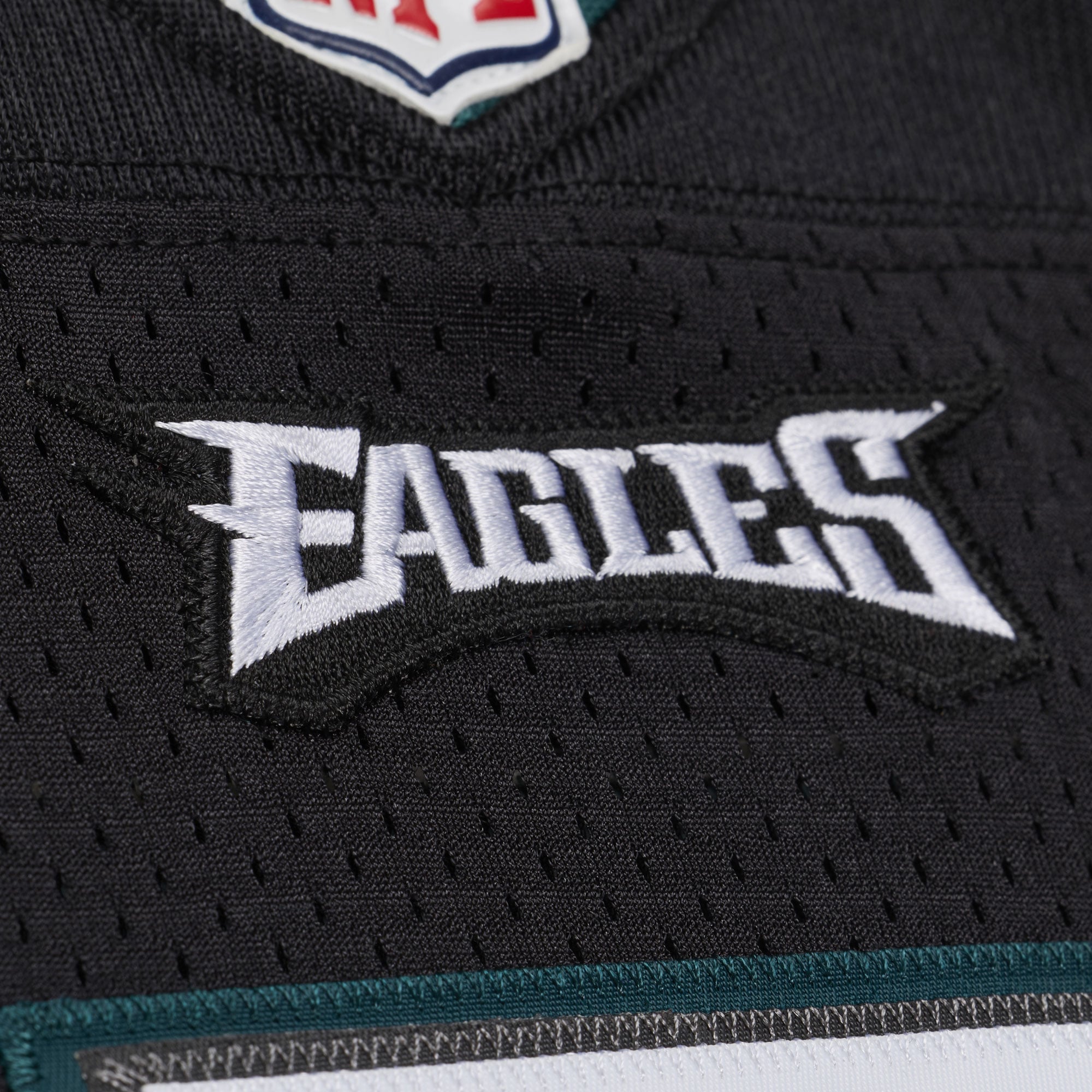 Men's Mitchell & Ness Michael Vick Black Philadelphia Eagles 2012 Authentic Throwback Jersey