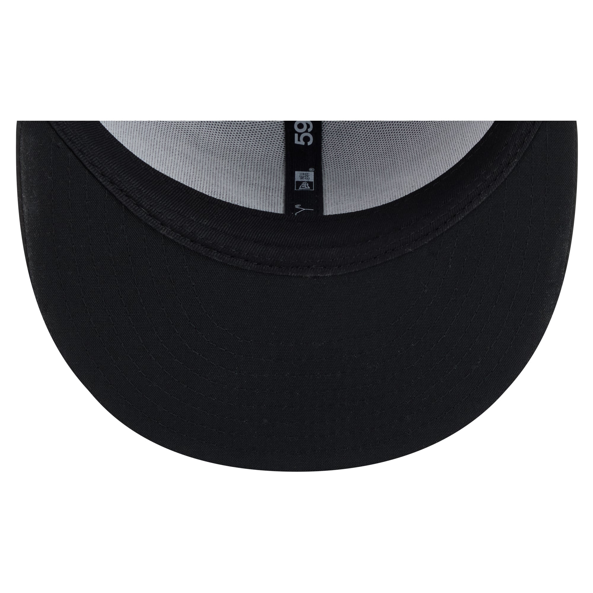 Casquette ajustée New Era noire Philadelphia Eagles 2026 Salute To Service 59FIFTY pour homme