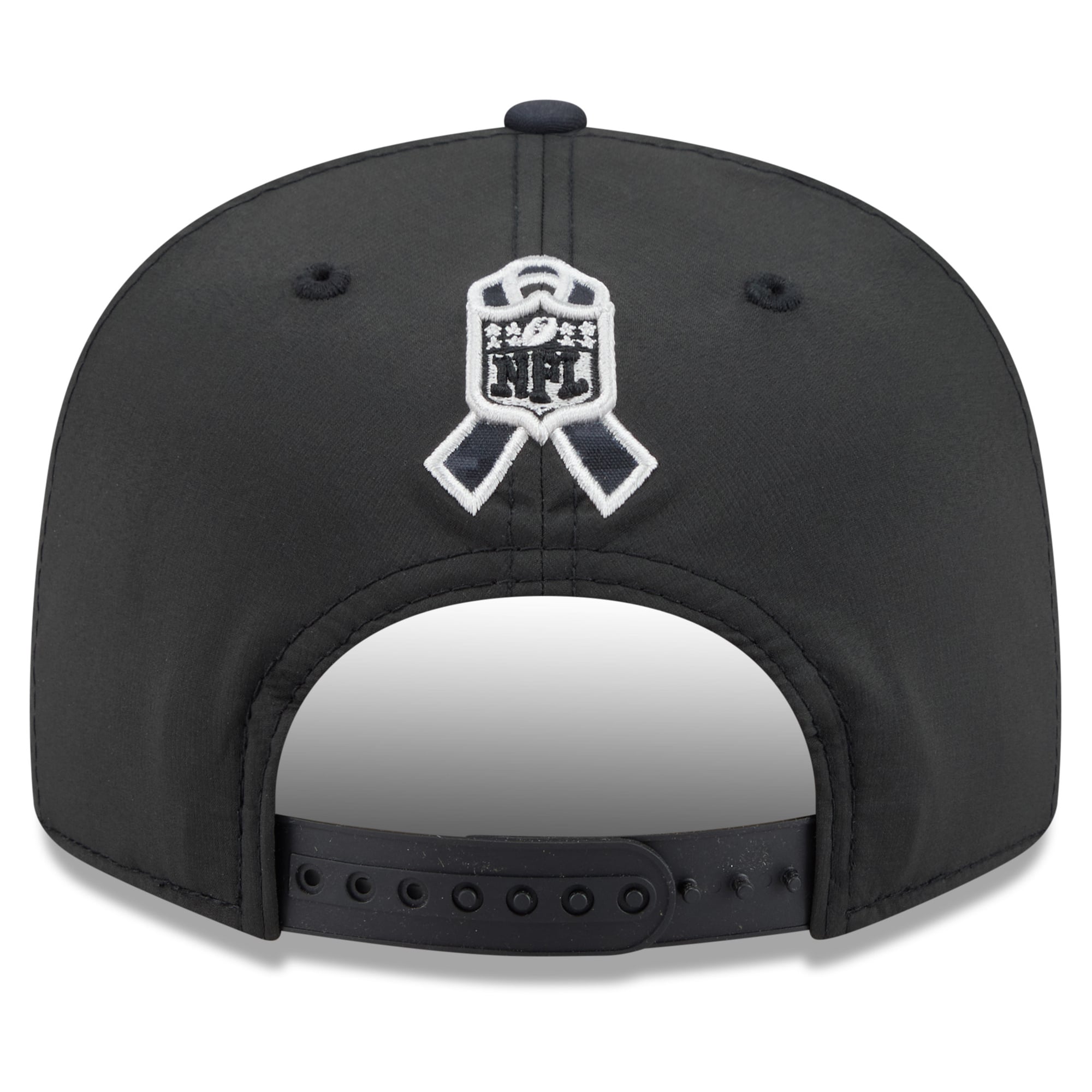 Casquette snapback New Era noire Philadelphia Eagles 2026 Salute To Service 9FIFTY pour homme