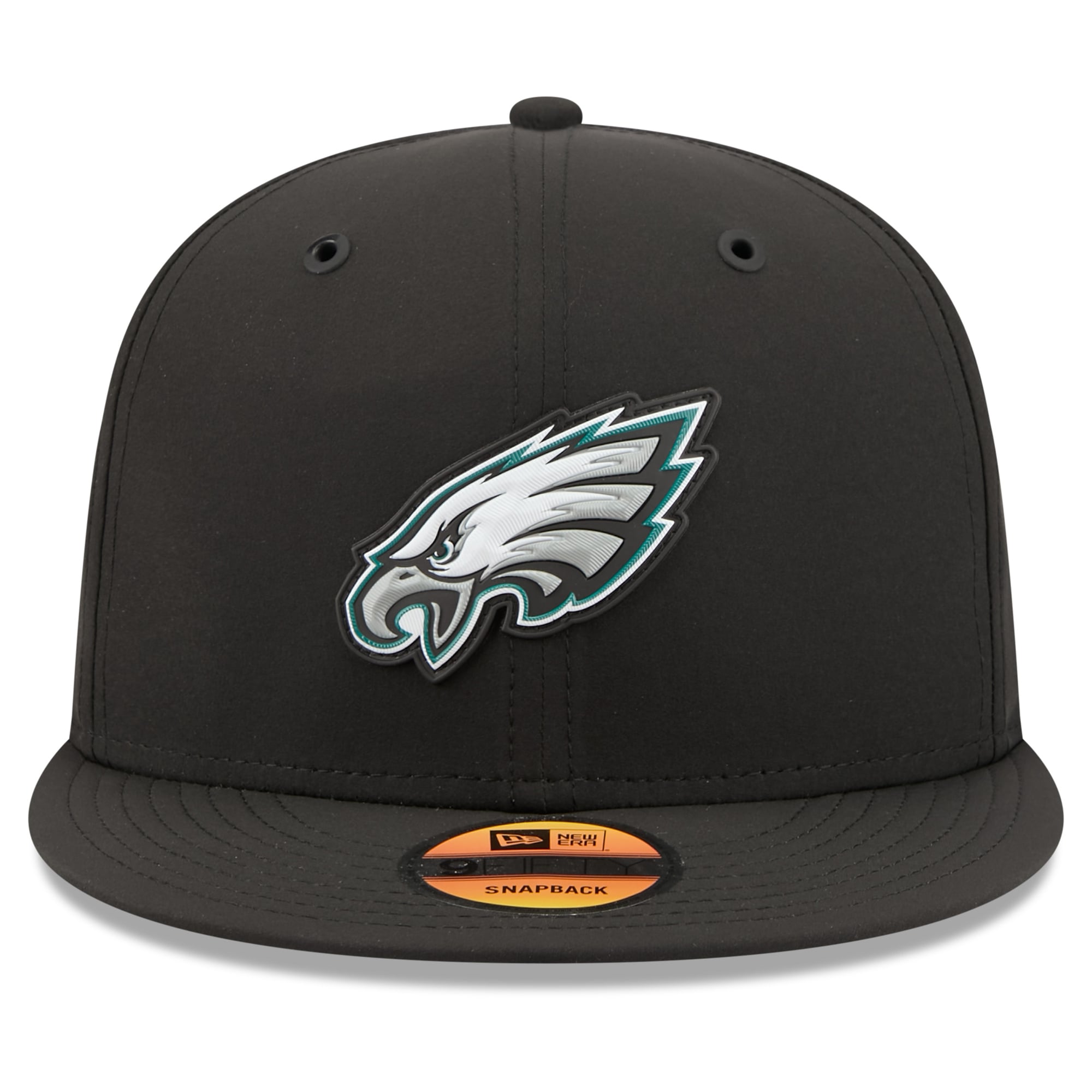 Men's New Era Kelly Green Philadelphia Eagles 2026 Sideline Throwback 9FIFTY Snapback Hat