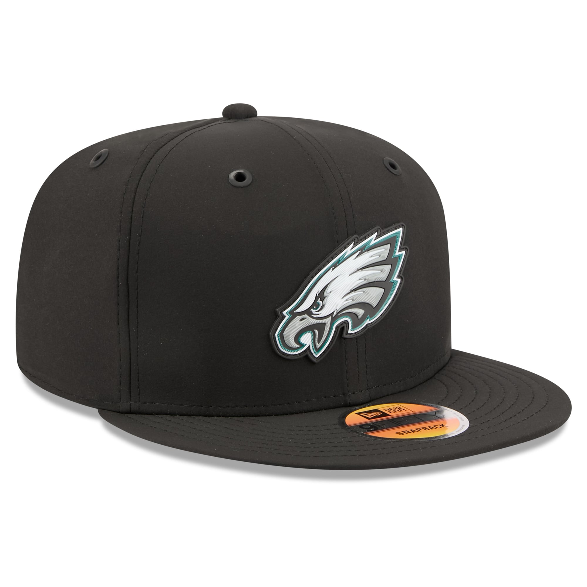 Men's New Era Kelly Green Philadelphia Eagles 2026 Sideline Throwback 9FIFTY Snapback Hat