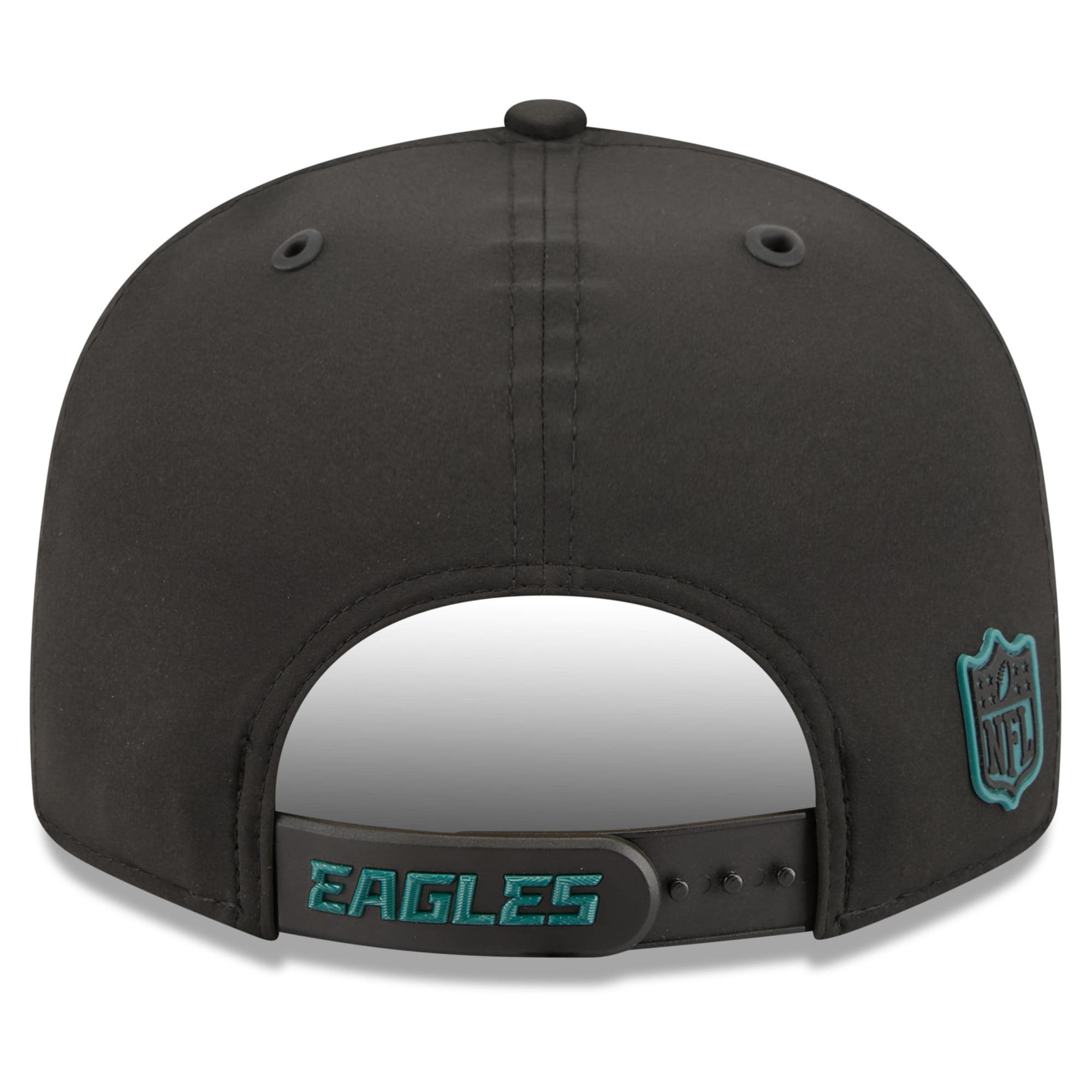 Men's New Era Kelly Green Philadelphia Eagles 2026 Sideline Throwback 9FIFTY Snapback Hat