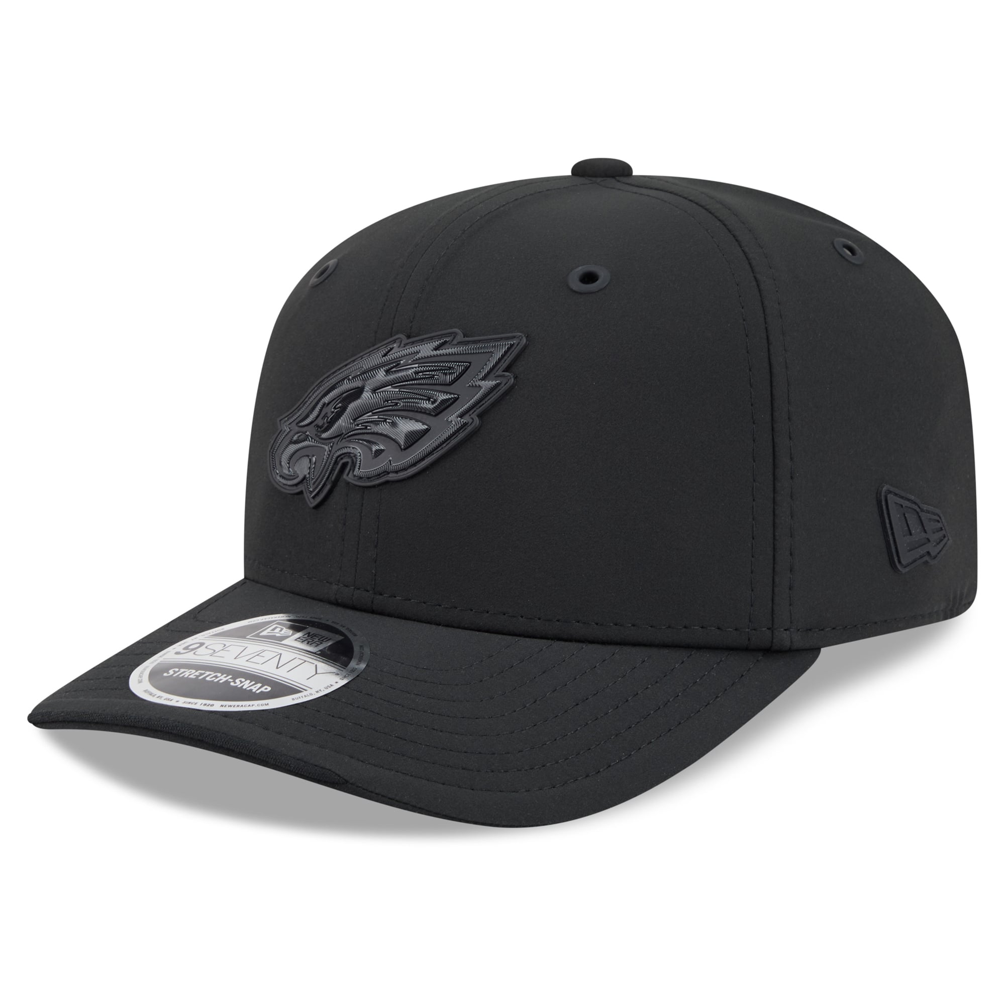 Men's New Era Black Philadelphia Eagles 2026 Sideline 9SEVENTY Adjustable Hat