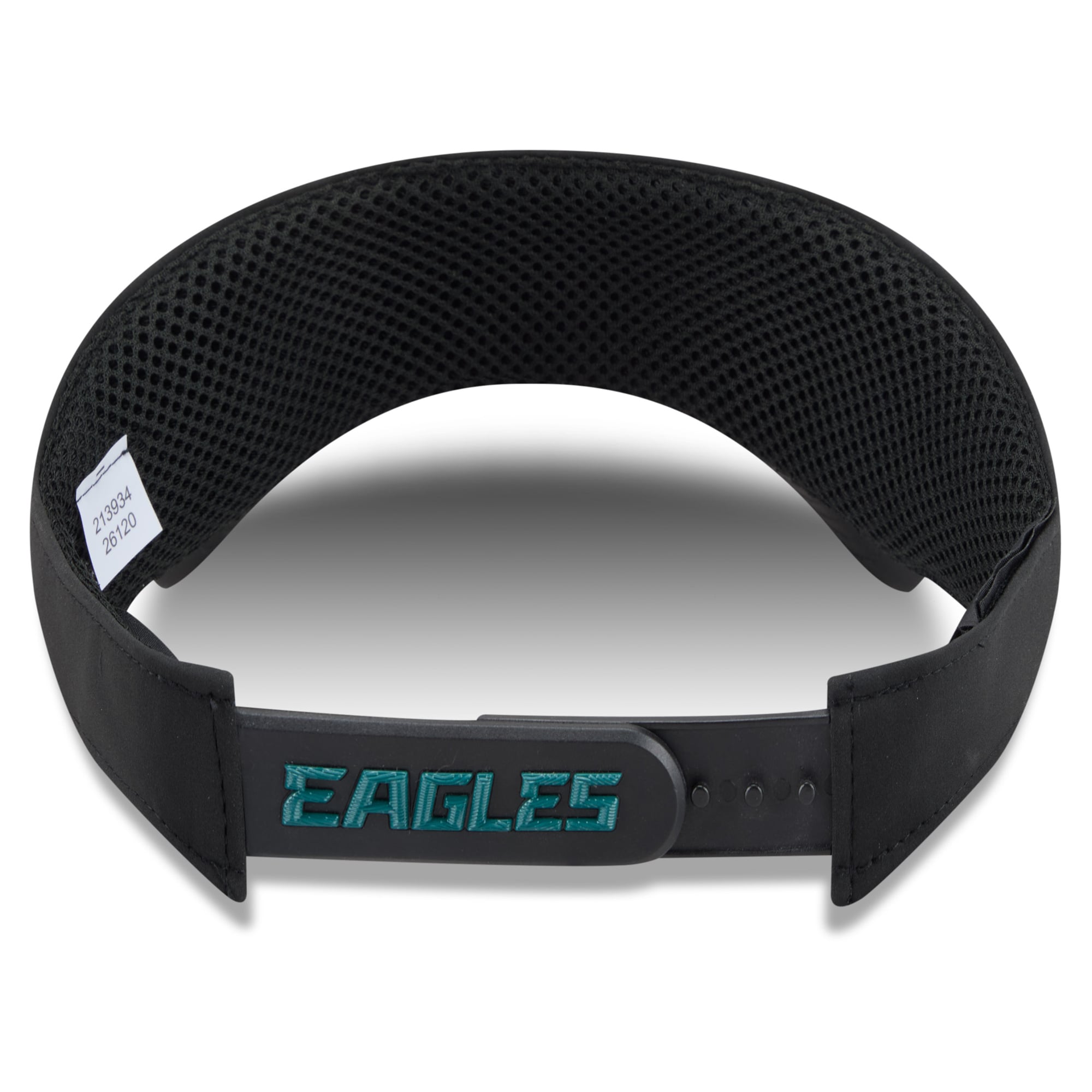 Men's New Era Black Philadelphia Eagles 2026 Sideline Adjustable Visor