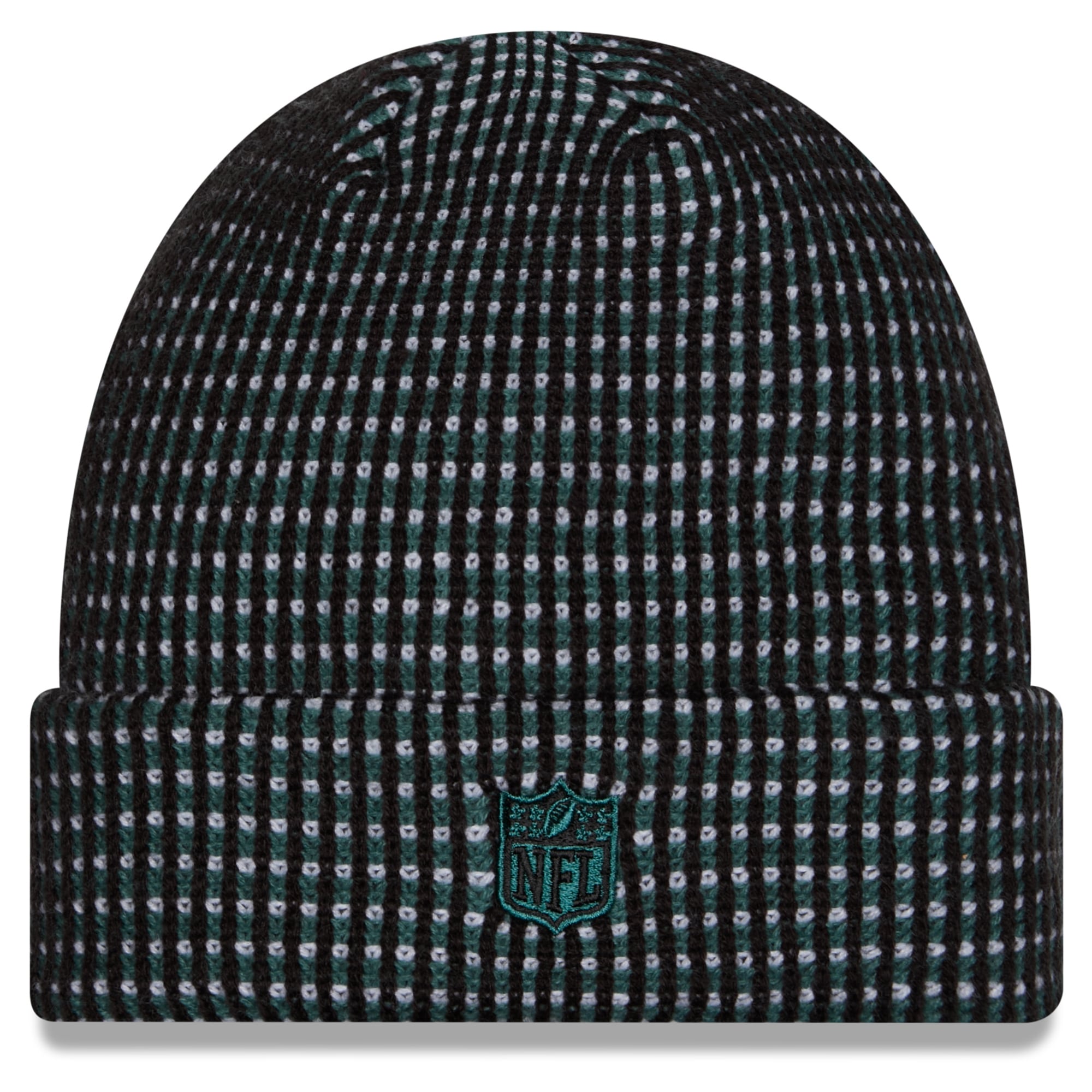 Bonnet à revers New Era noir Philadelphia Eagles 2026 pour homme