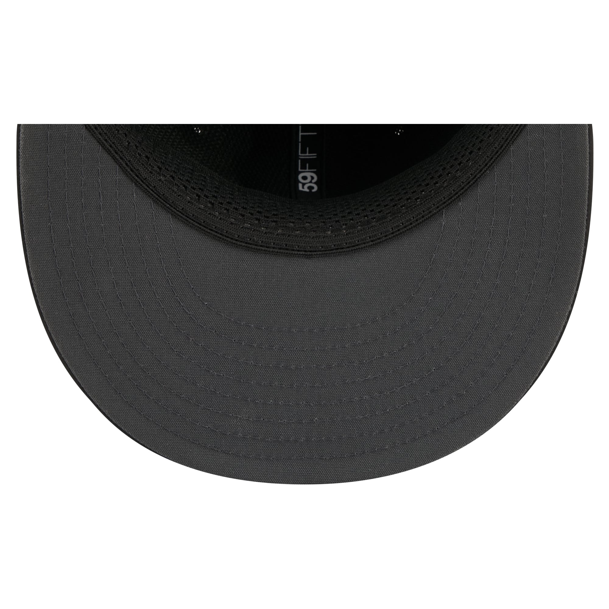 Men's New Era Black Philadelphia Eagles 2026 Sideline Throwback 59FIFTY Fitted Hat