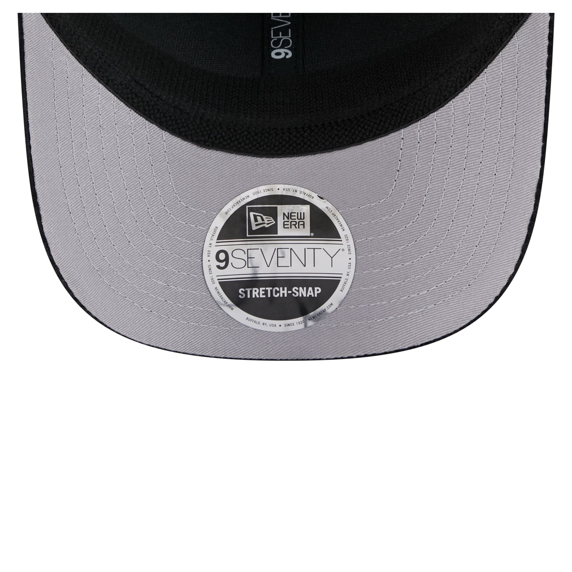 Casquette ajustable New Era Deceptor 9SEVENTY noire pour homme
