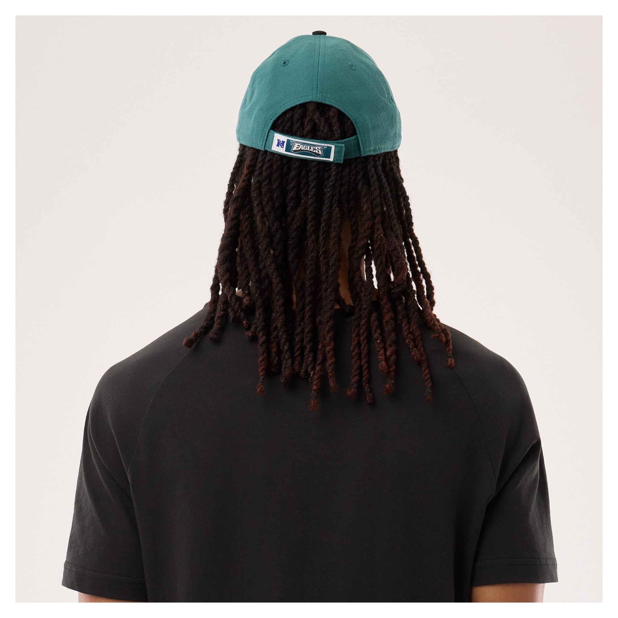 Men's New Era Black Philadelphia Eagles Functional Fandom T-Shirt