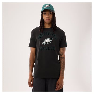 Philadelphia Eagles New Era Functional Fandom T-Shirt - Black
