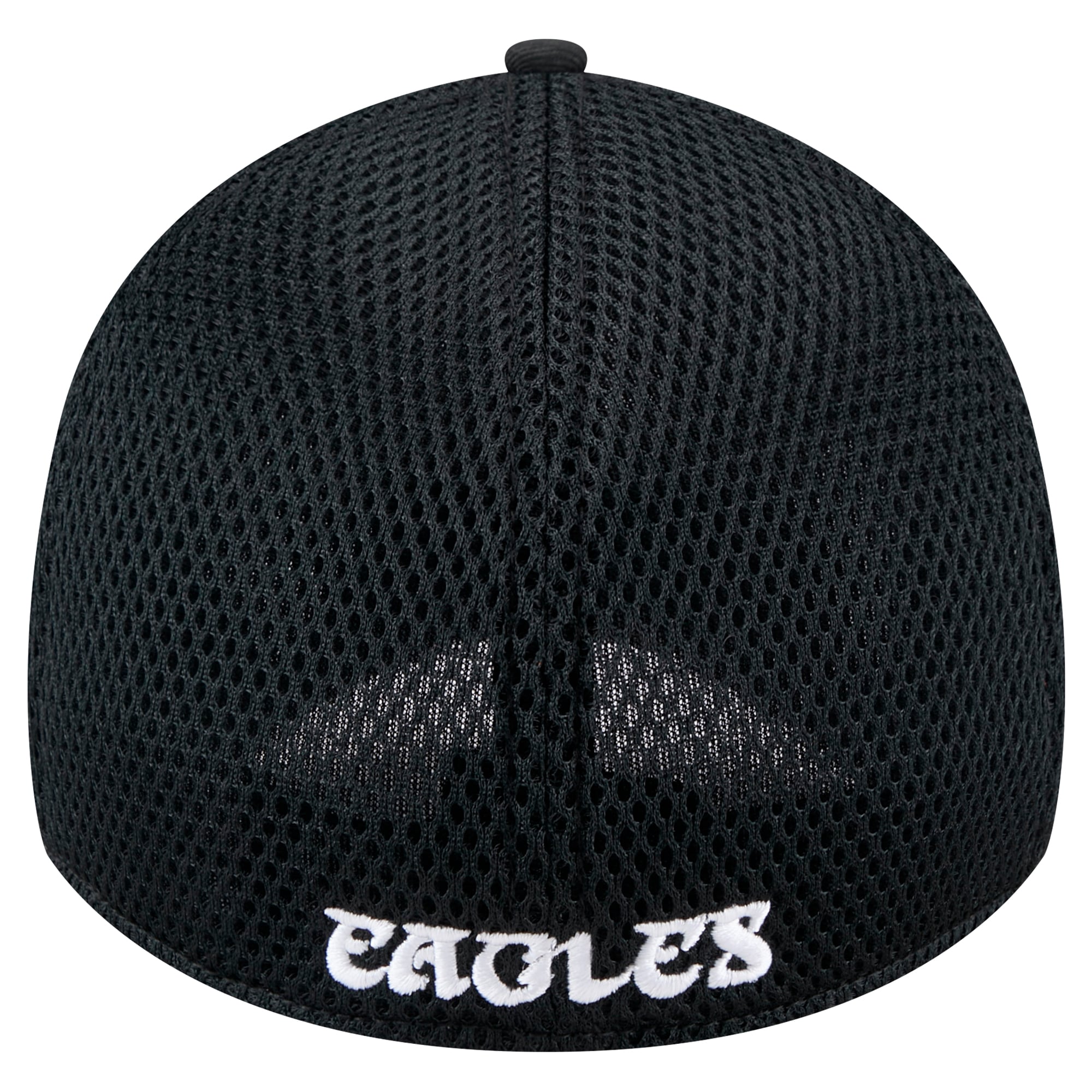 Casquette New Era noire Philadelphia Eagles Main Neo 39THIRTY Flex pour homme