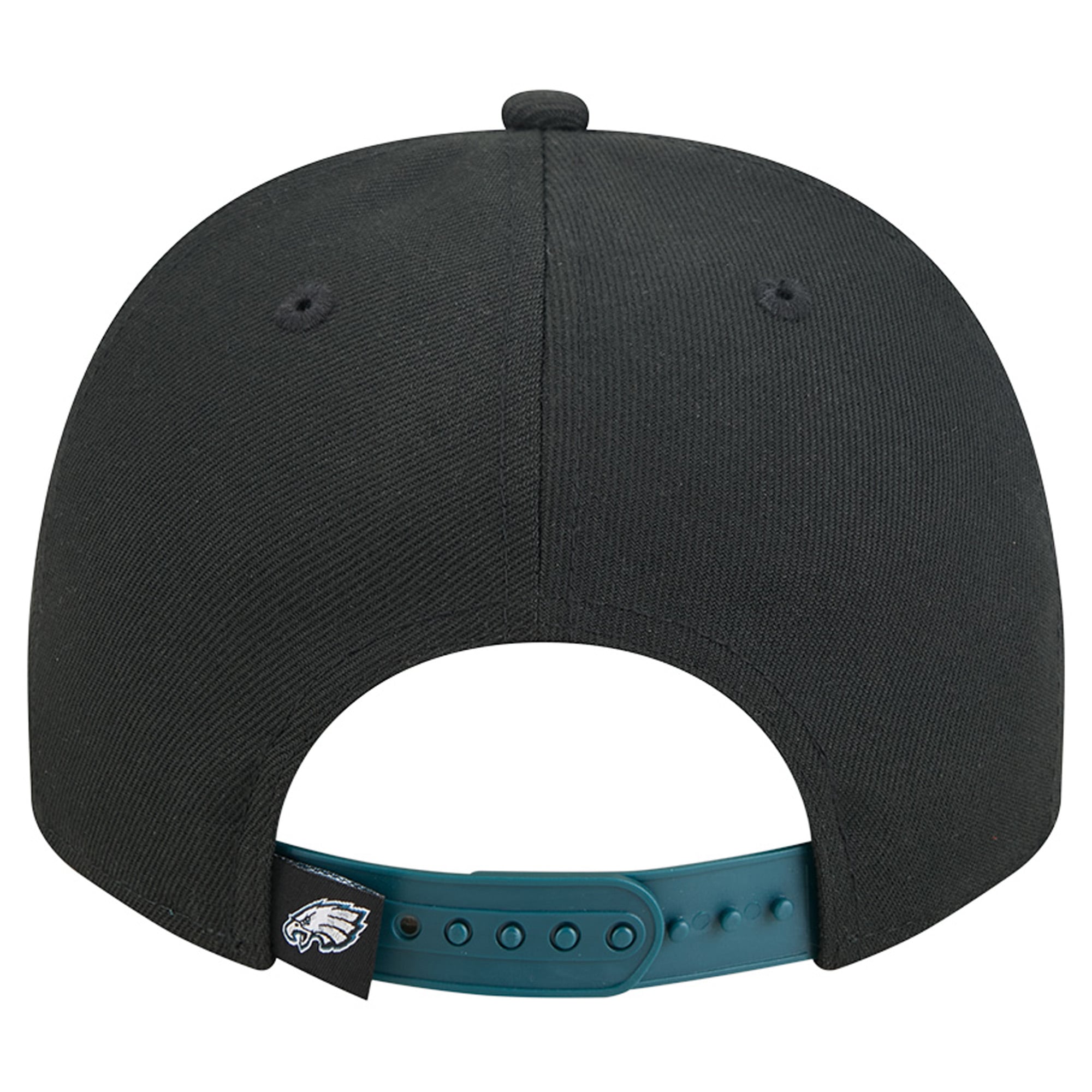 Men's New Era Black Philadelphia Eagles Proud A-Frame 9FIFTY Snapback Hat
