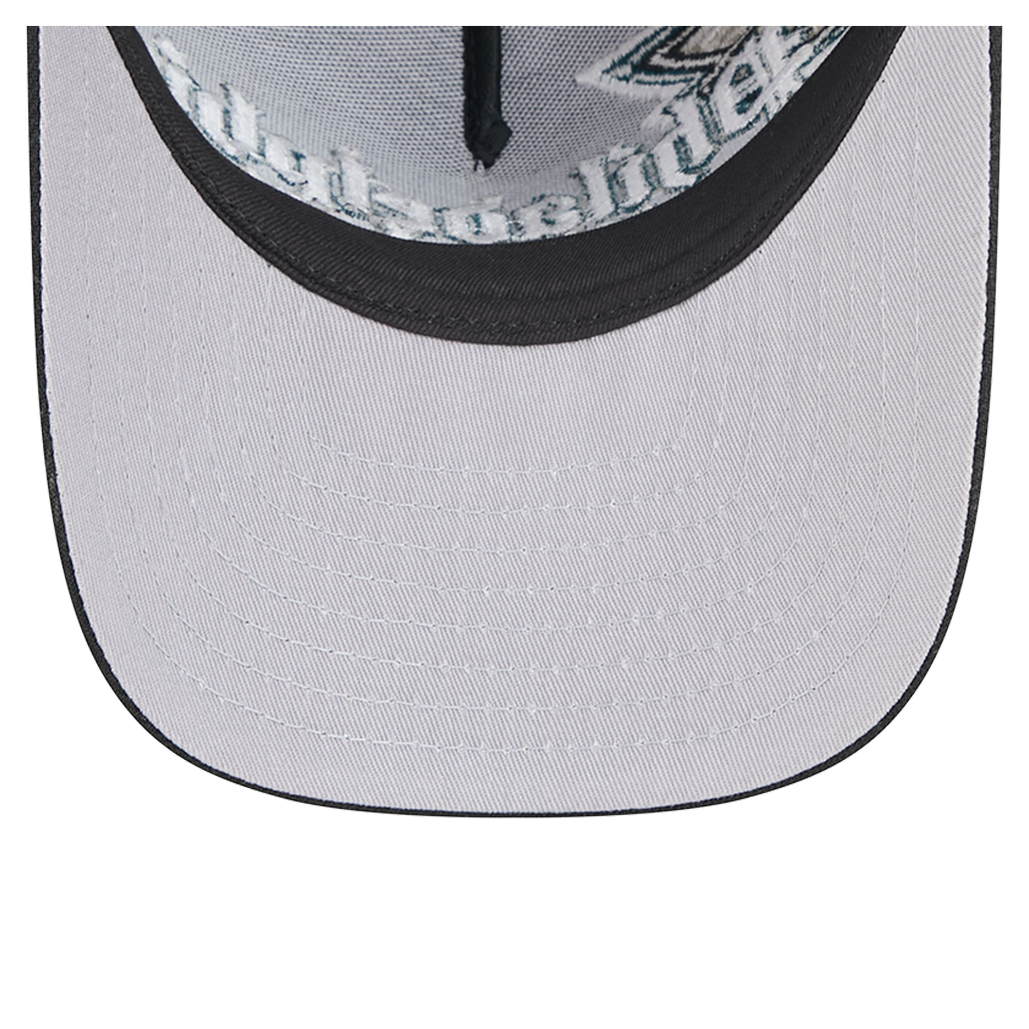 Men's New Era Black Philadelphia Eagles Proud A-Frame 9FIFTY Snapback Hat