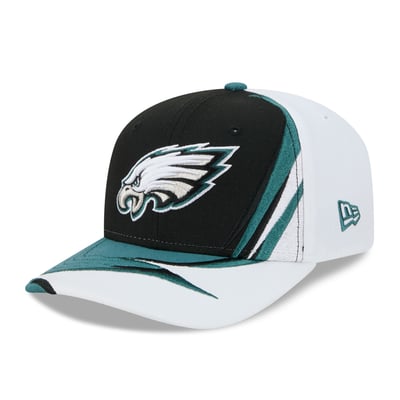 Philadelphia Eagles New Era Fan 9SEVENTY Adjustable Hat - Black/White