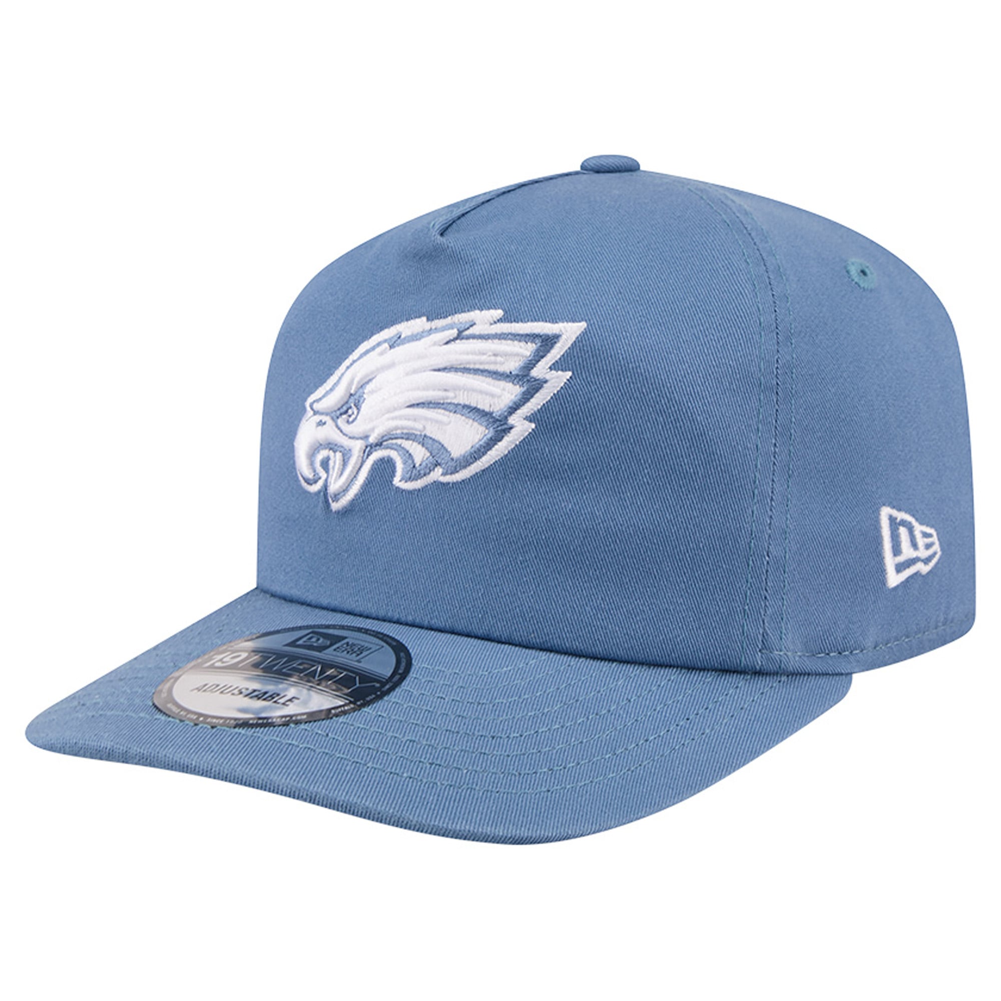 Casquette ajustable New Era bleue Philadelphia Eagles Color Pack 19TWENTY pour homme