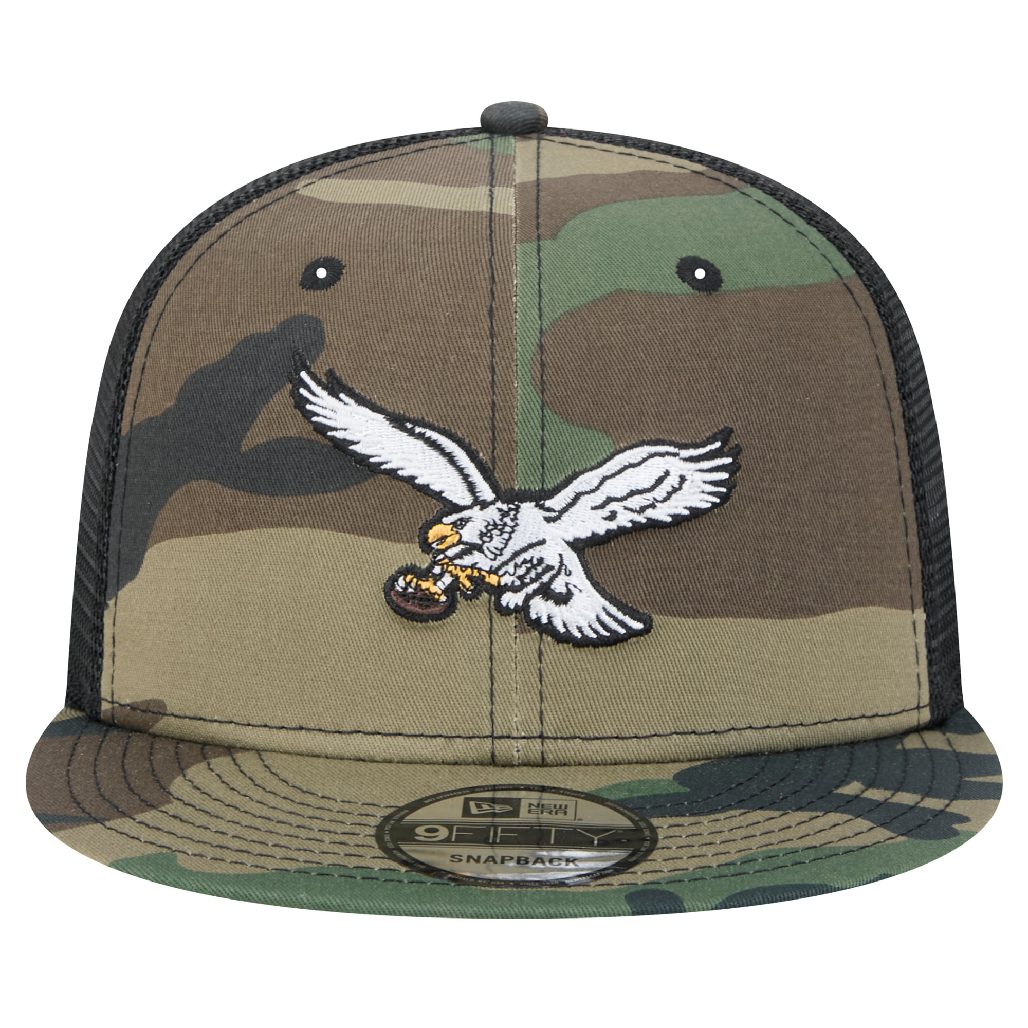 Casquette snapback 9FIFTY à motif camouflage Philadelphia Eagles de New Era pour homme