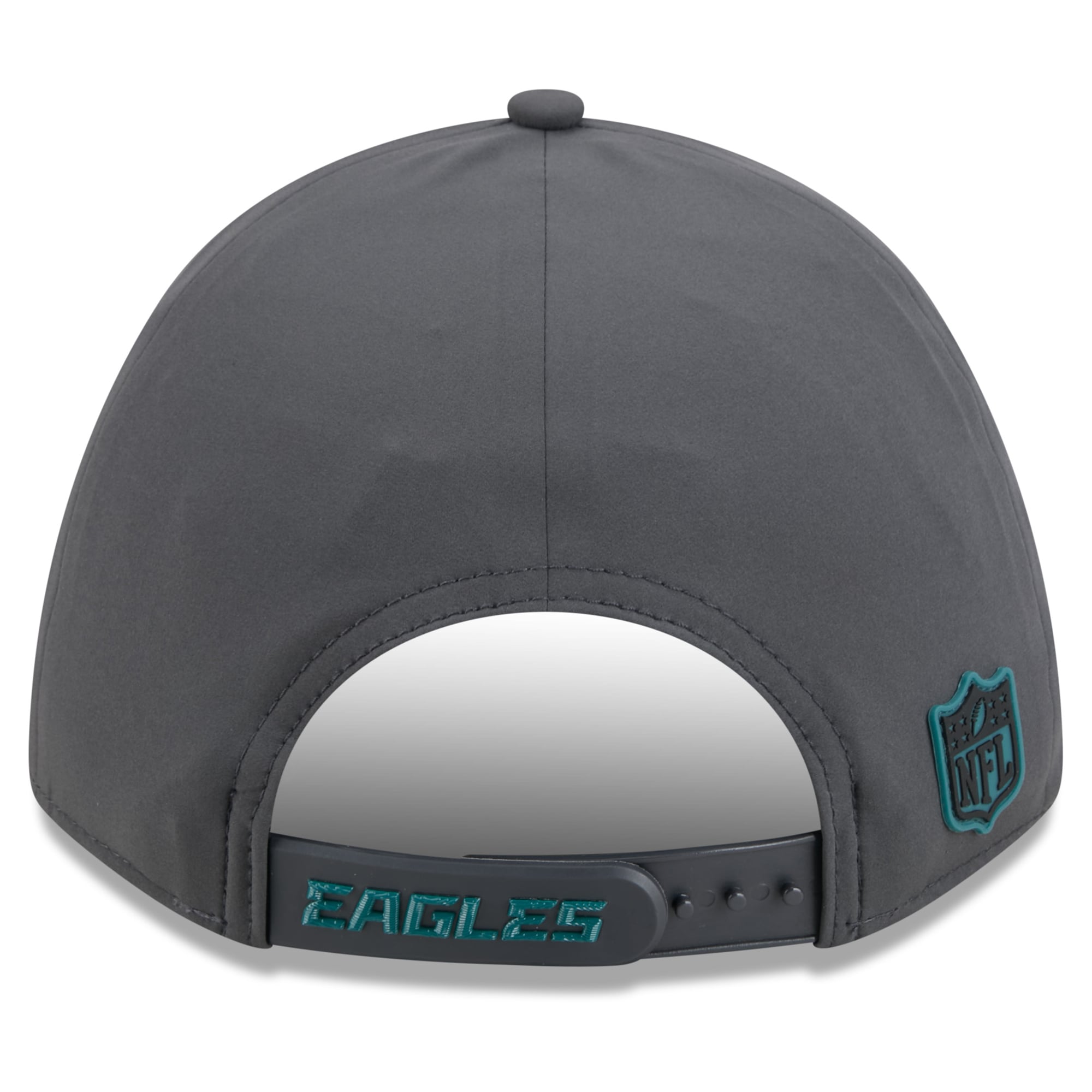 Casquette ajustable New Era 9FORTY M-Crown pour homme, couleur anthracite, Philadelphia Eagles 2026, idéale pour les temps froids.