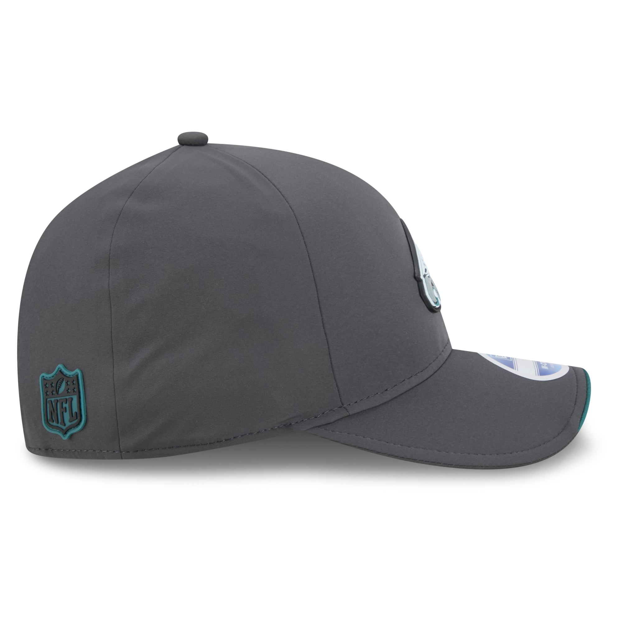 Casquette ajustable New Era 9FORTY M-Crown pour homme, couleur anthracite, Philadelphia Eagles 2026, idéale pour les temps froids.