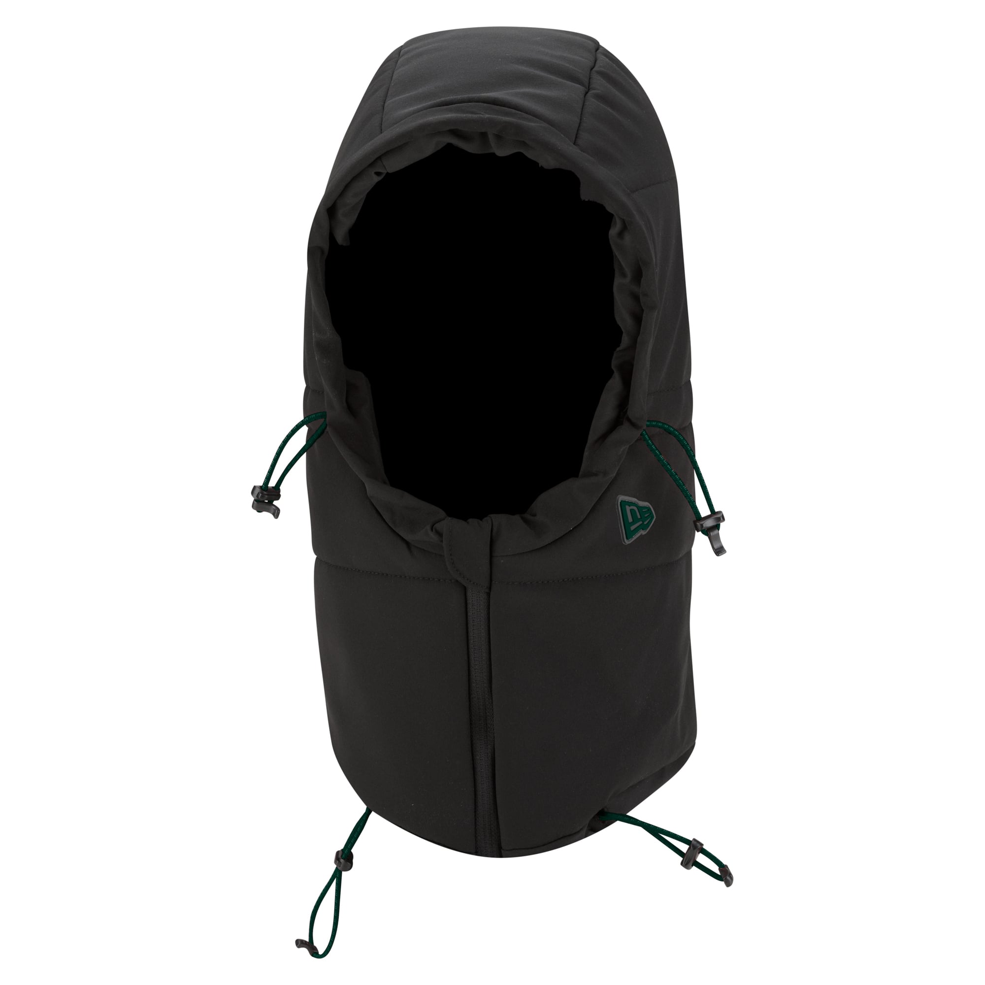 Sweat à capuche matelassé ajustable New Era pour homme, coloris anthracite, Philadelphia Eagles 2026 Sideline, idéal pour temps froid.