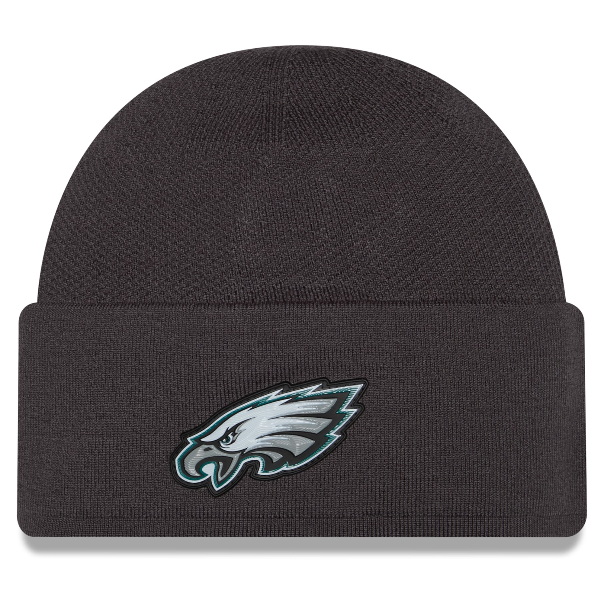 Men's New Era Charcoal Philadelphia Eagles 2026 Sideline Cold Weather  Skully Knit Hat
